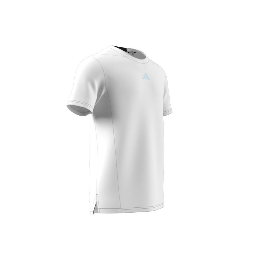 Designed for Training HIIT Workout HEAT.RDY T-Shirt, White, A901_ONE, large image number 6