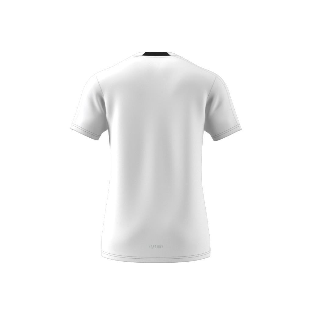 Designed for Training HIIT Workout HEAT.RDY T-Shirt, White, A901_ONE, large image number 9