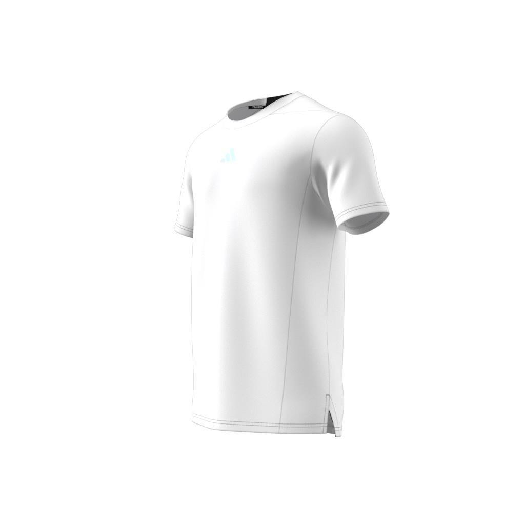 Designed for Training HIIT Workout HEAT.RDY T-Shirt, White, A901_ONE, large image number 10