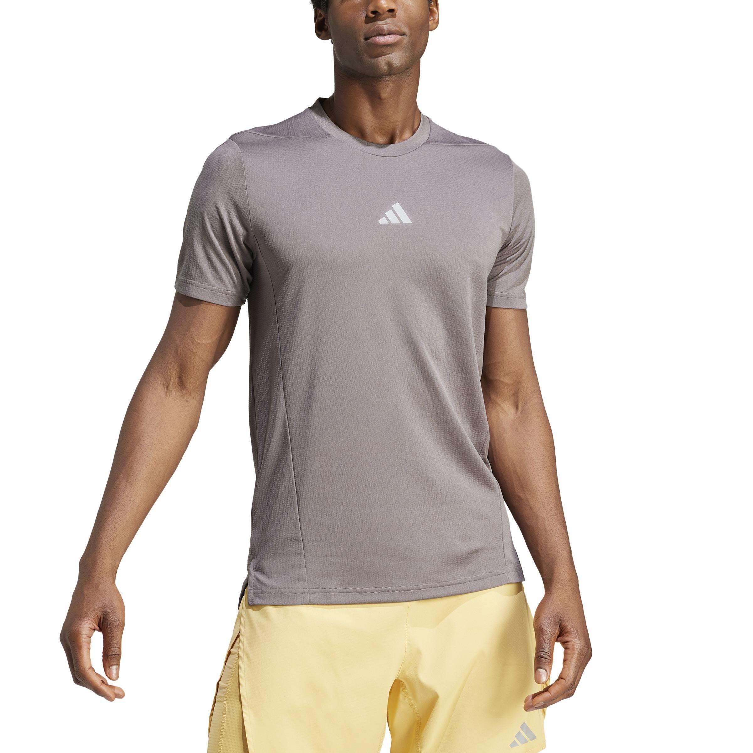 Training Hiit Workout Heat.Rdy T-Shirt, Brown, A901_ONE, large image number 1