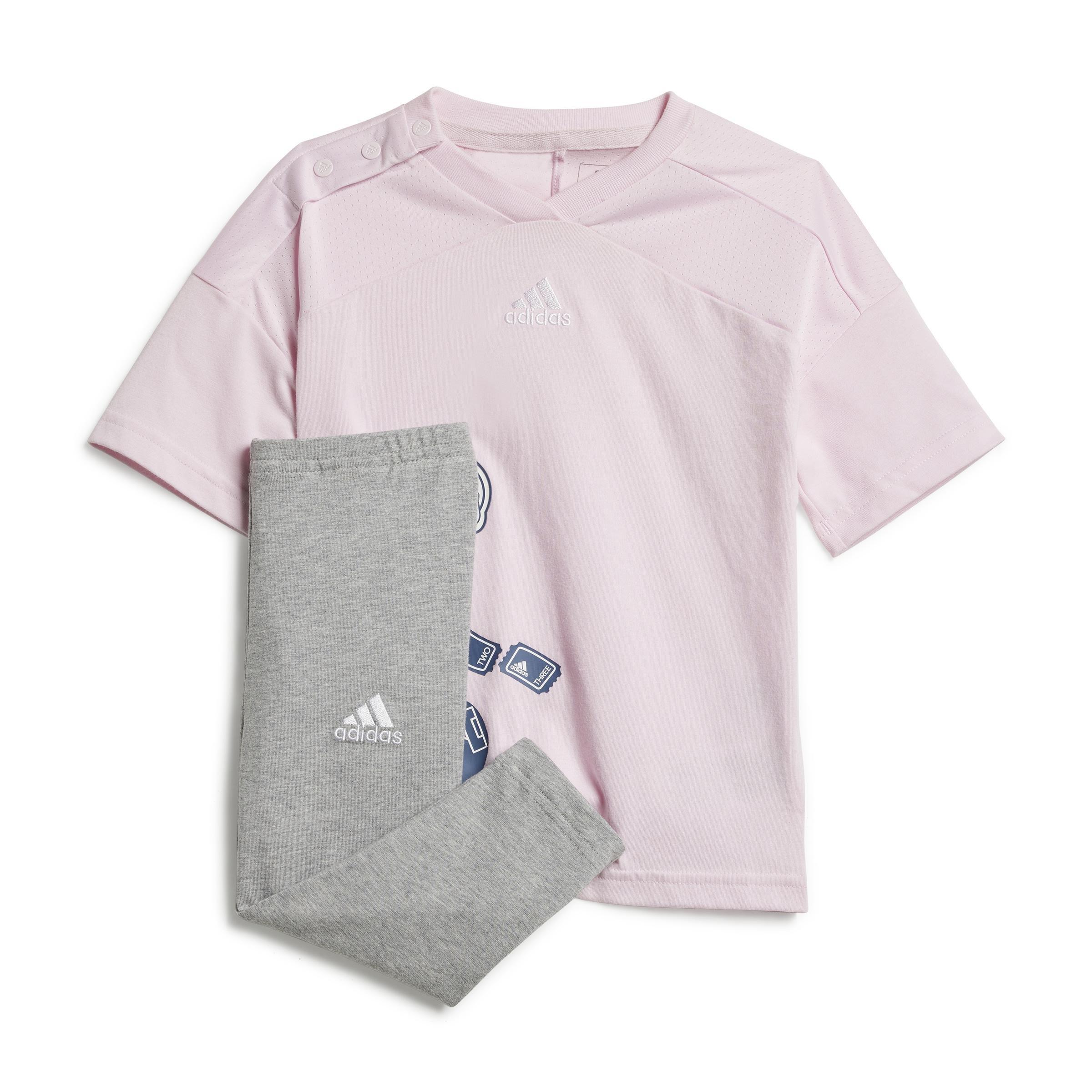 Kids Brand Love Summer Set, Pink, , large image number 0