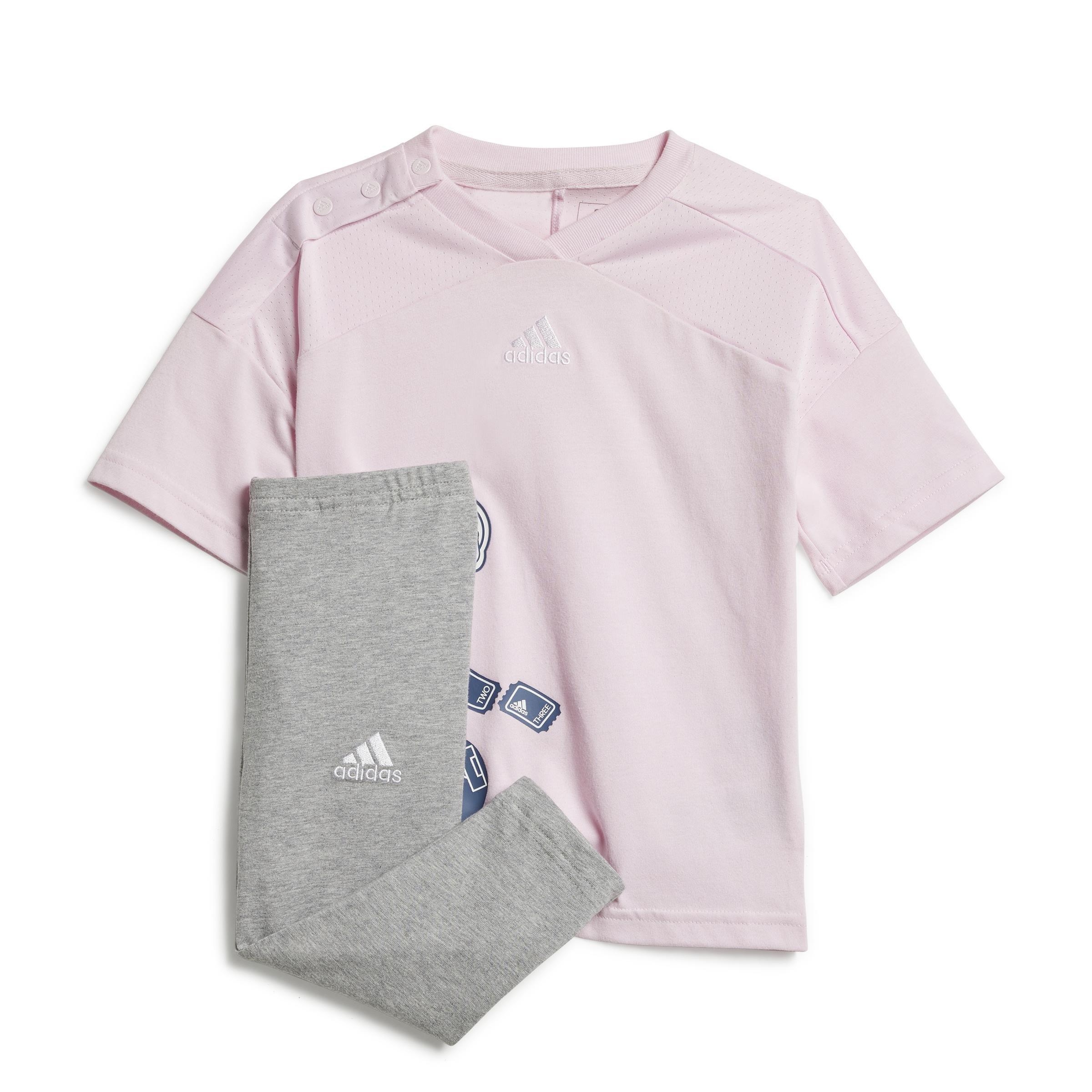 Kids Brand Love Summer Set, Pink, , large image number 1