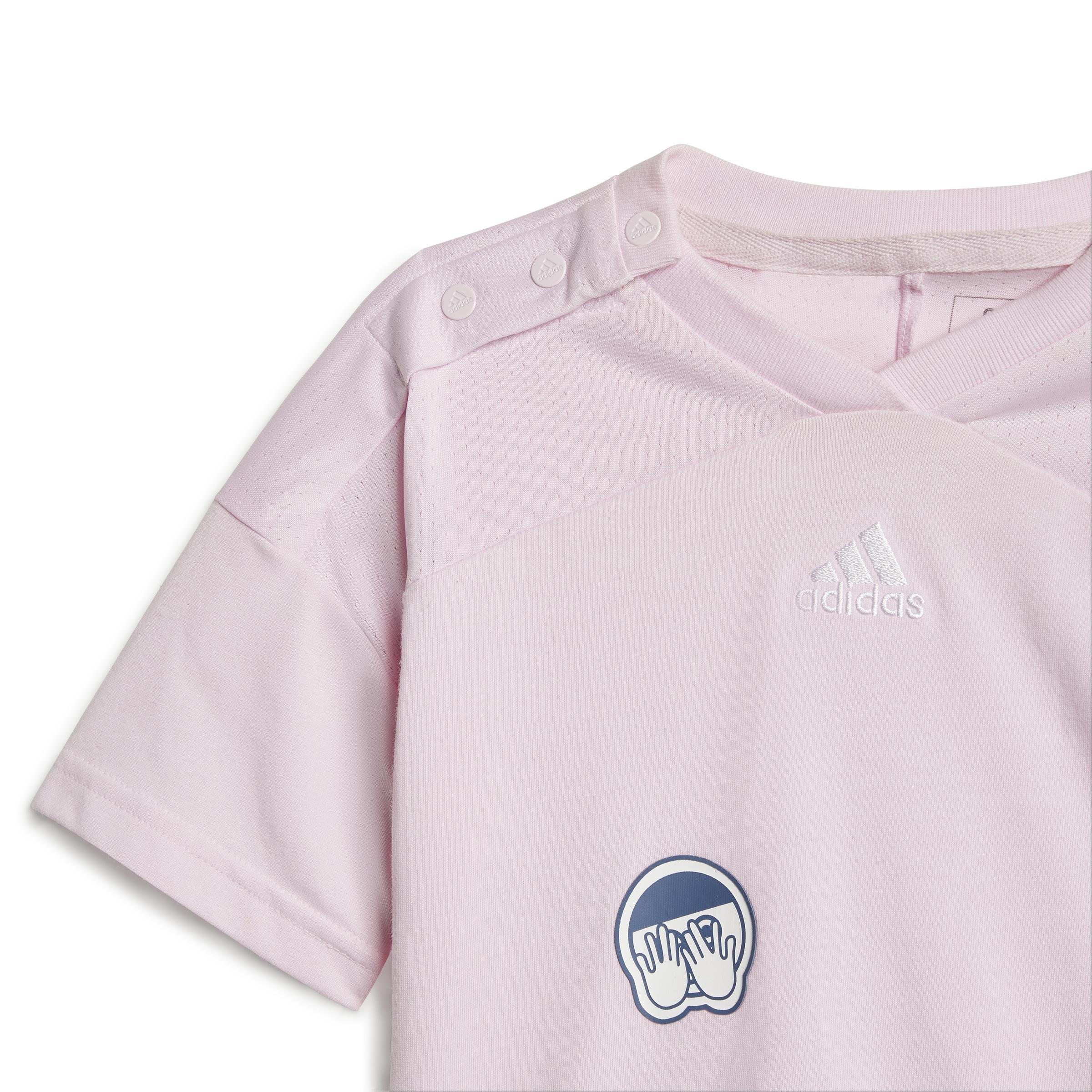 Kids Brand Love Summer Set, Pink, , large image number 4