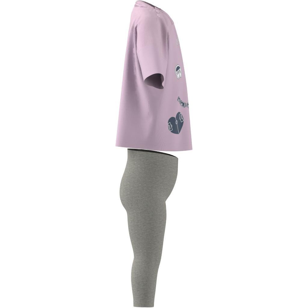 Kids Brand Love Summer Set, Pink, , large image number 9
