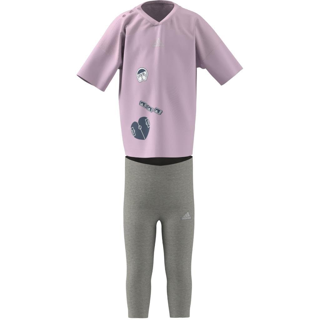 Kids Brand Love Summer Set, Pink, , large image number 11