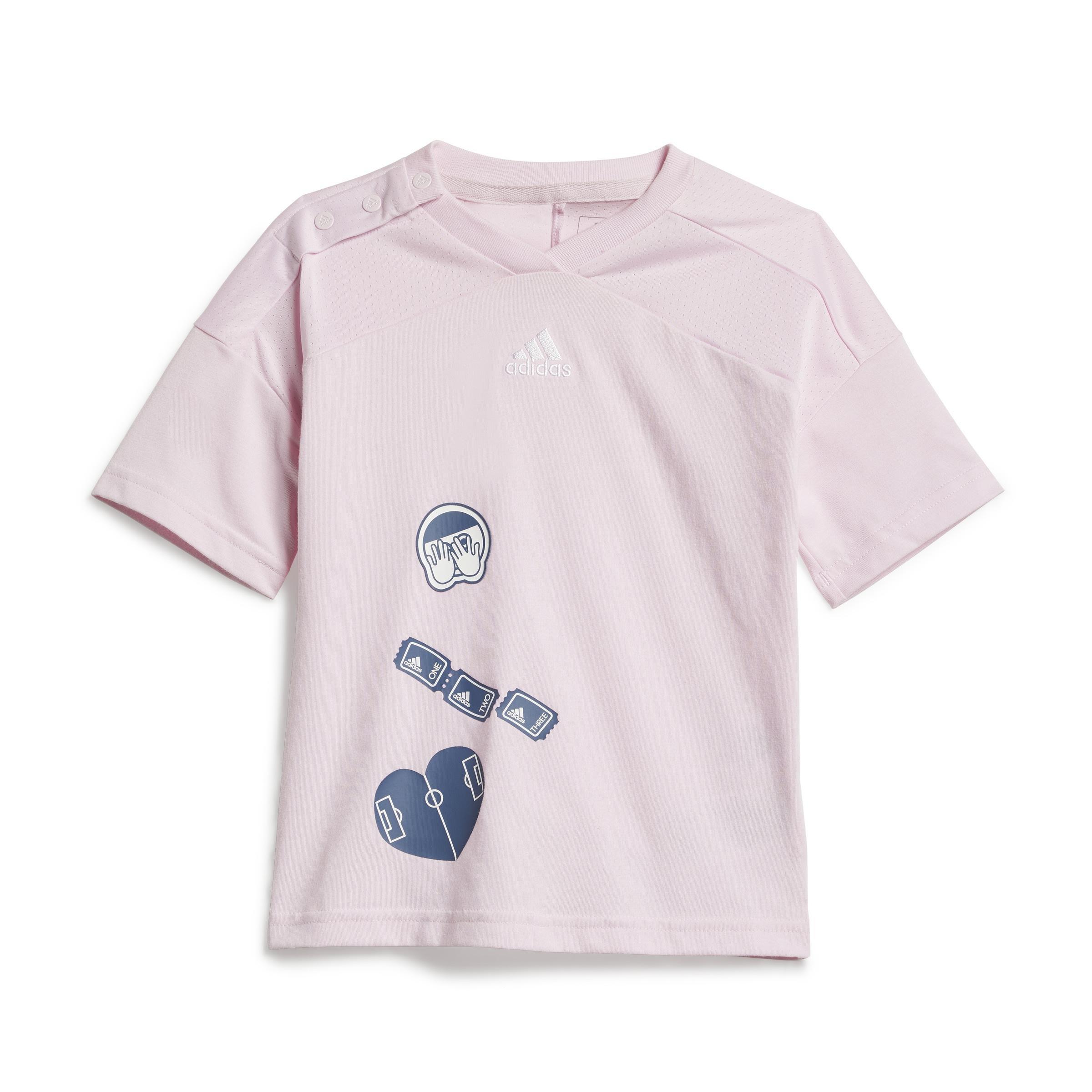 Kids Brand Love Summer Set, Pink, , large image number 12