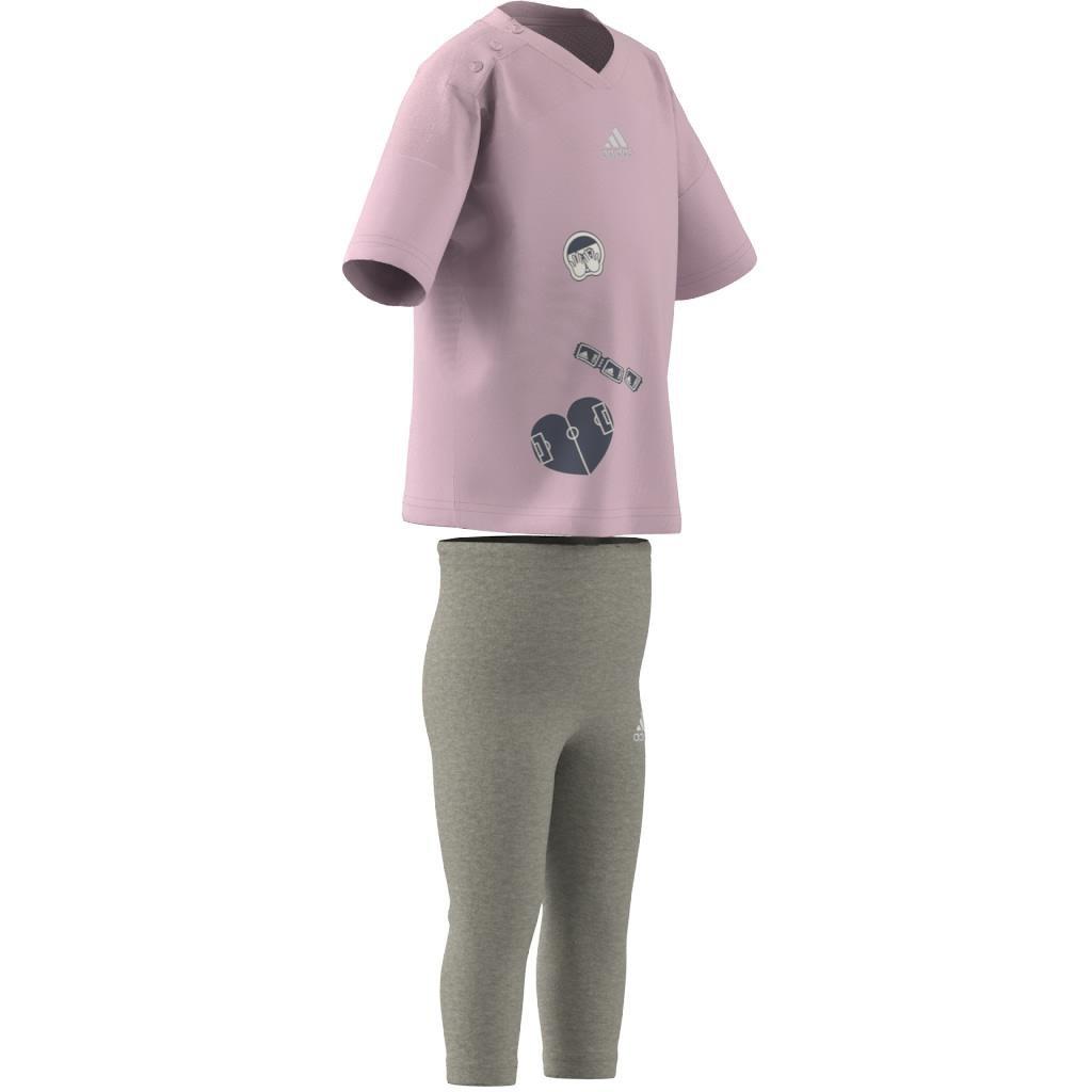 Kids Brand Love Summer Set, Pink, , large image number 13