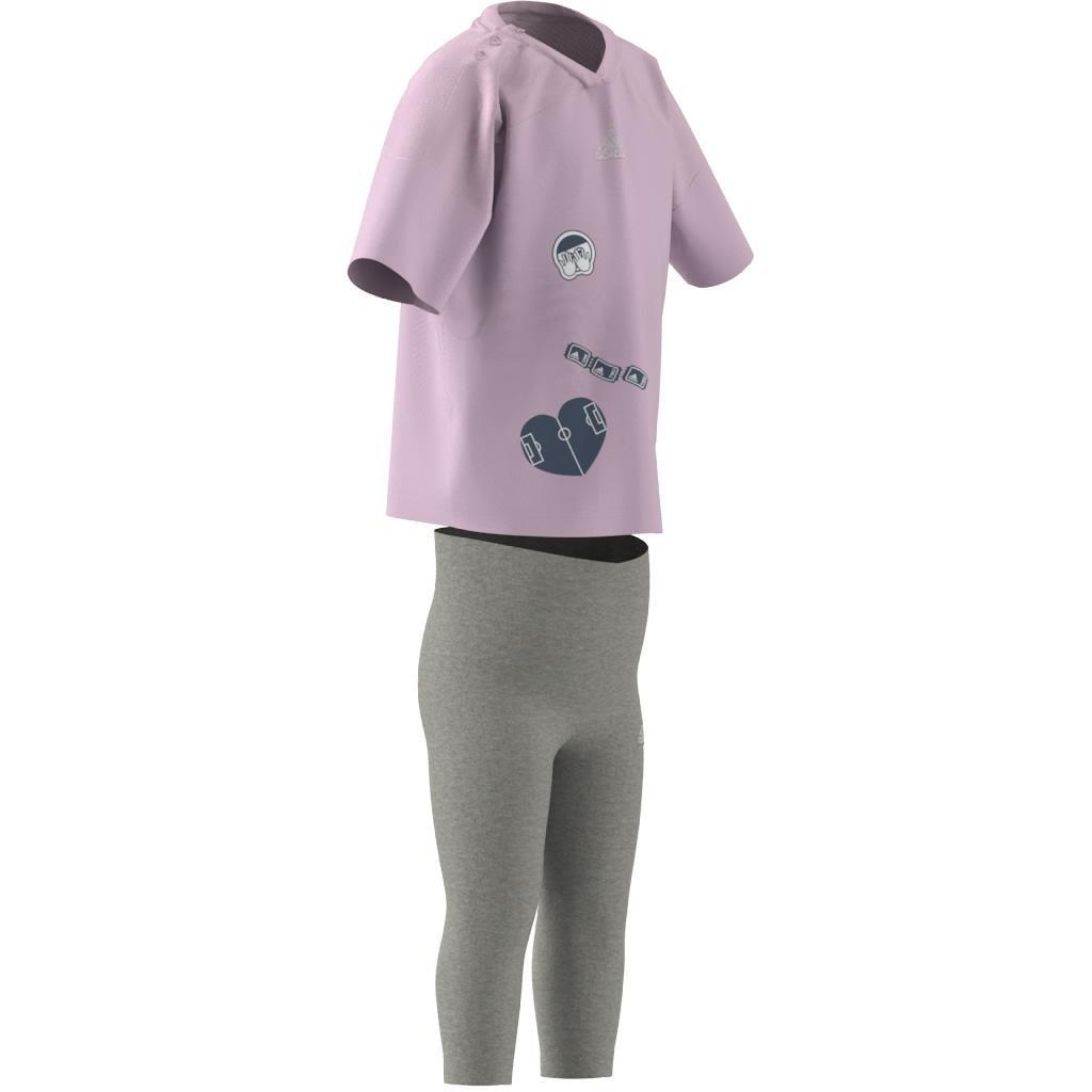 Kids Brand Love Summer Set, Pink, , large image number 14