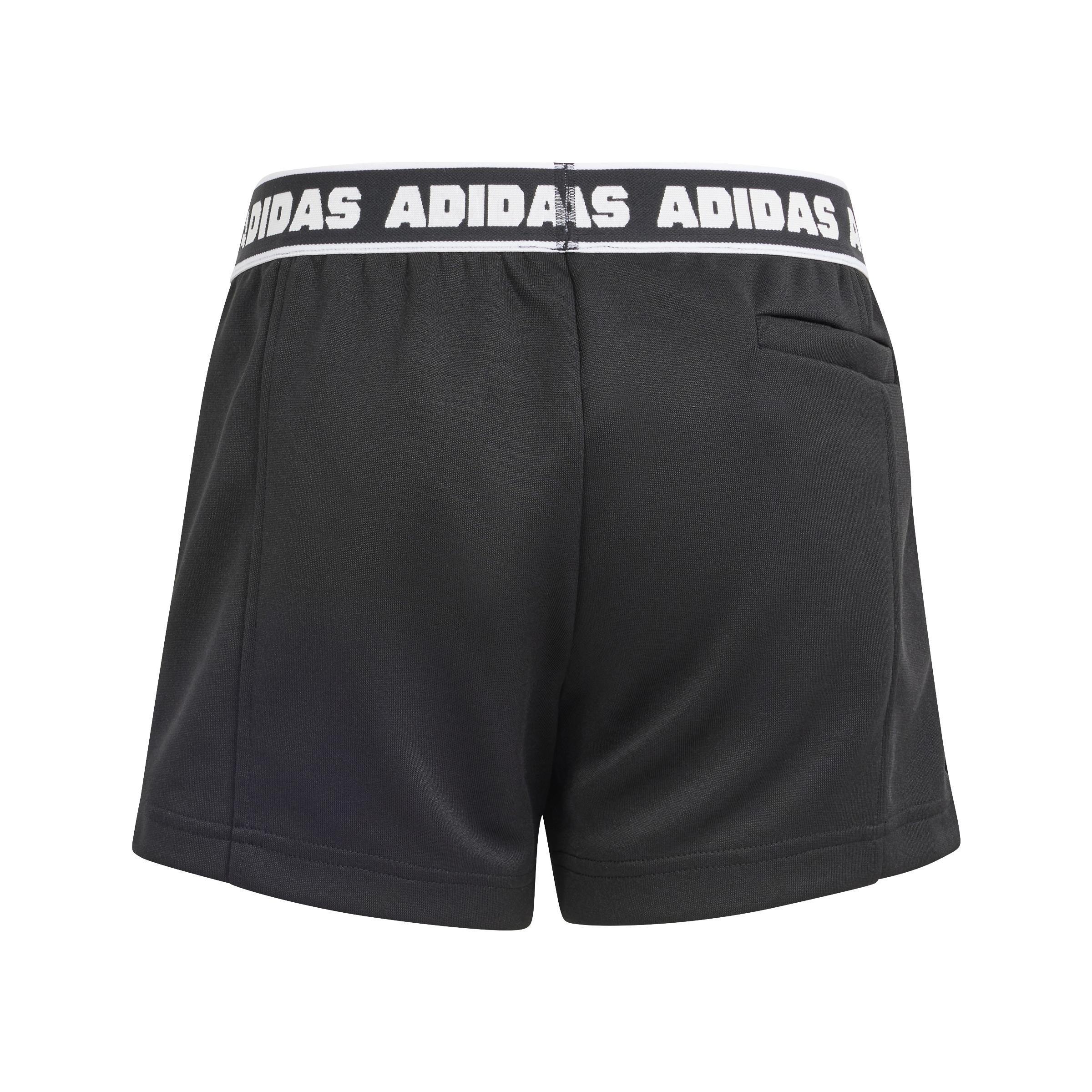 Kids Dance Knit Shorts, Black, A901_ONE, large image number 2
