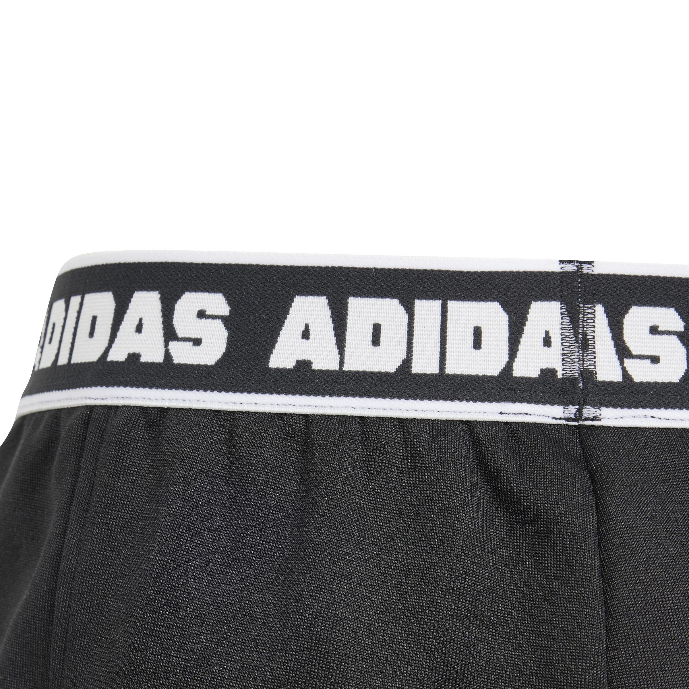 Kids Dance Knit Shorts, Black, A901_ONE, large image number 4