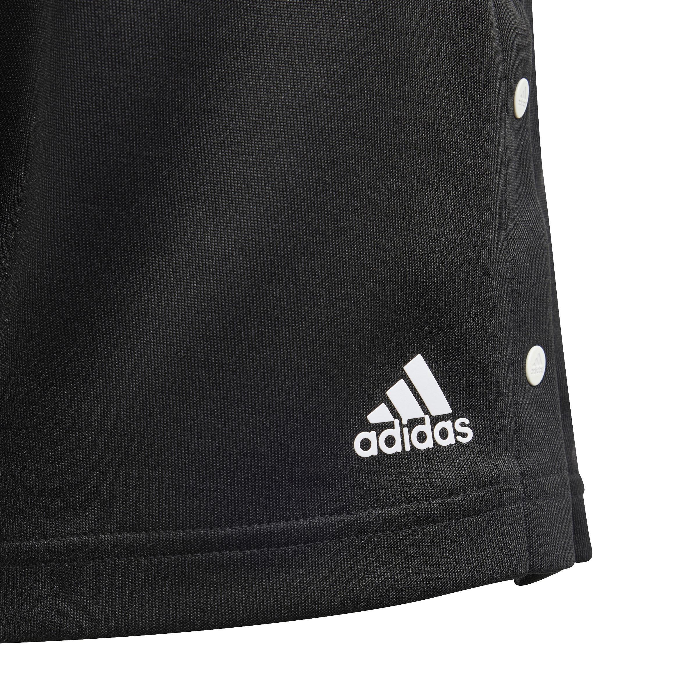 Kids Dance Knit Shorts, Black, A901_ONE, large image number 5