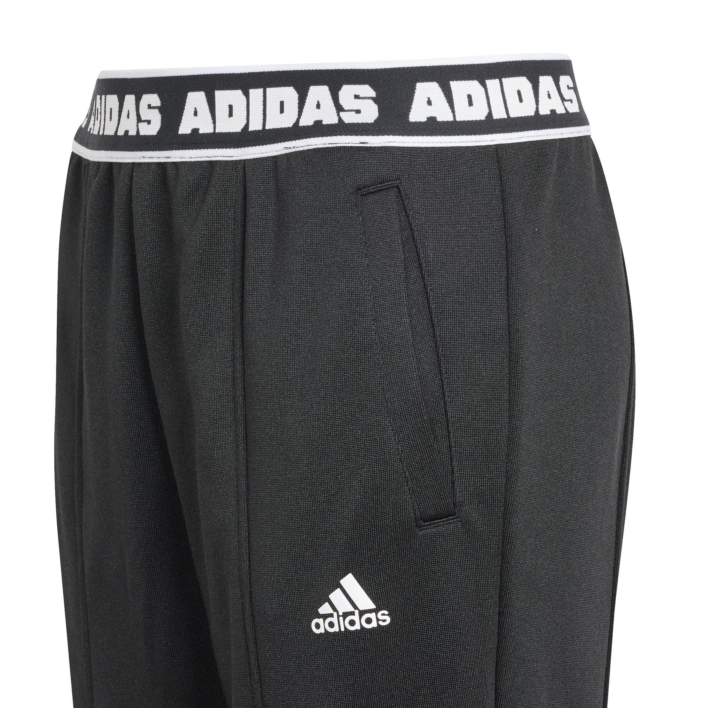 Unisex Kids Dance Knit Joggers, Black, A901_ONE, large image number 4