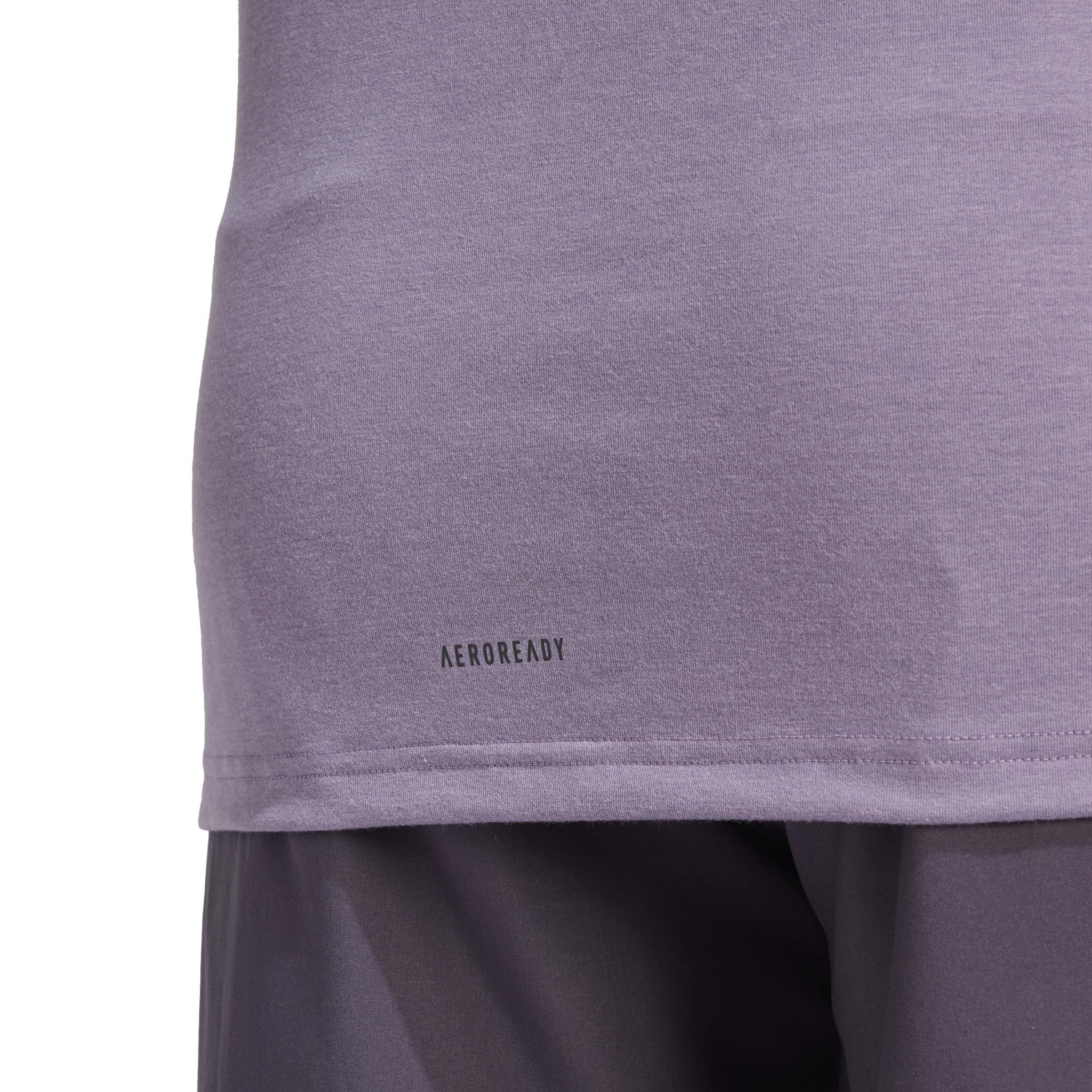 Designed for Training Workout T-Shirt, Purple, A901_ONE, large image number 4