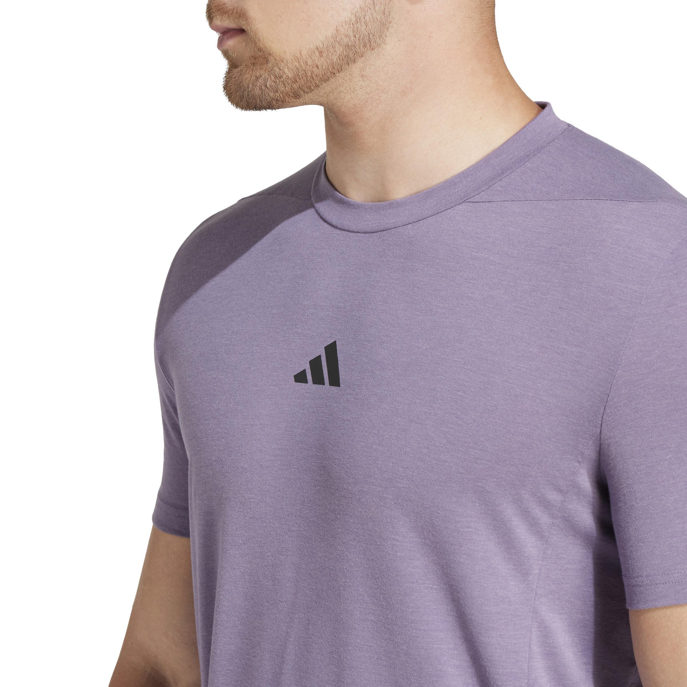 Designed for Training Workout T-Shirt, Purple, A901_ONE, large image number 5
