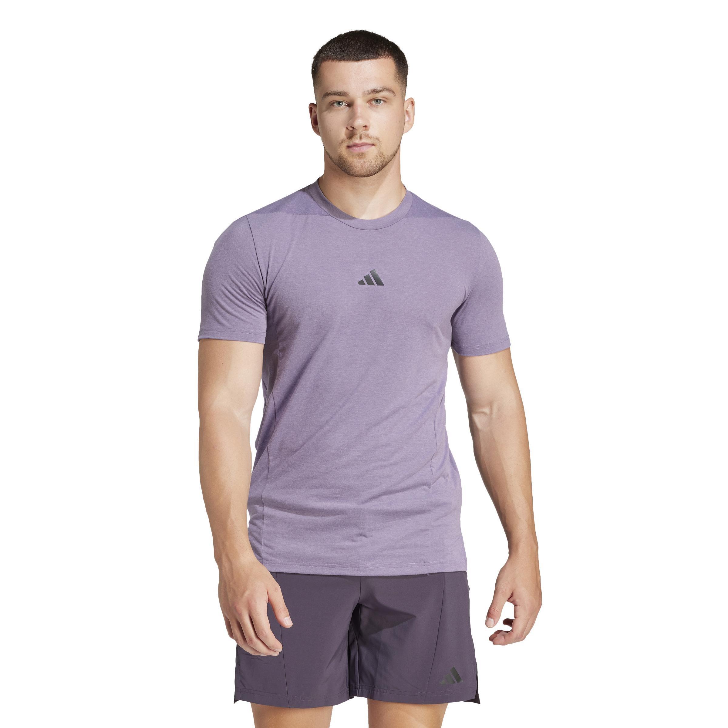 Designed for Training Workout T-Shirt, Purple, A901_ONE, large image number 12