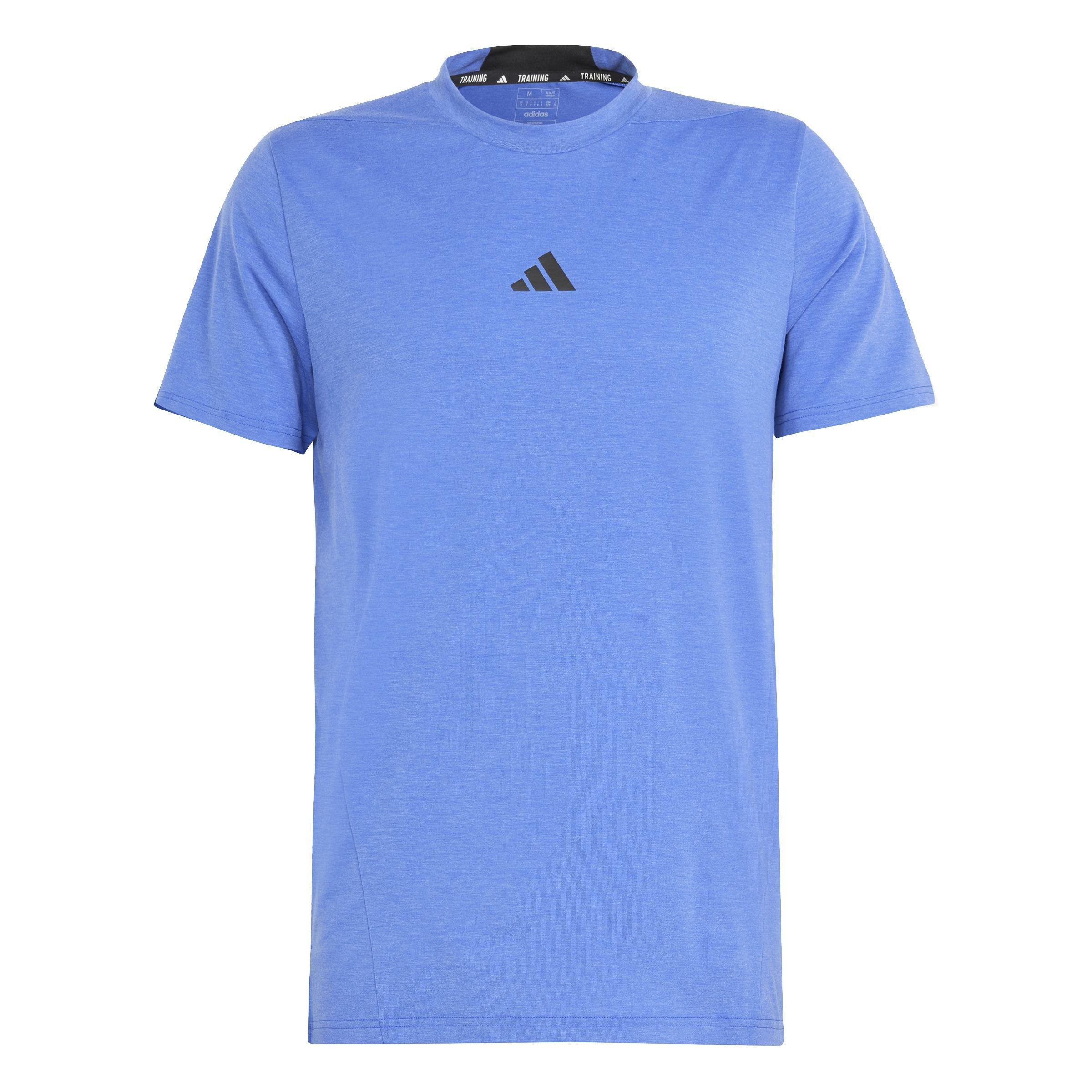 Designed for Training Workout T-Shirt, Blue, A901_ONE, large image number 2