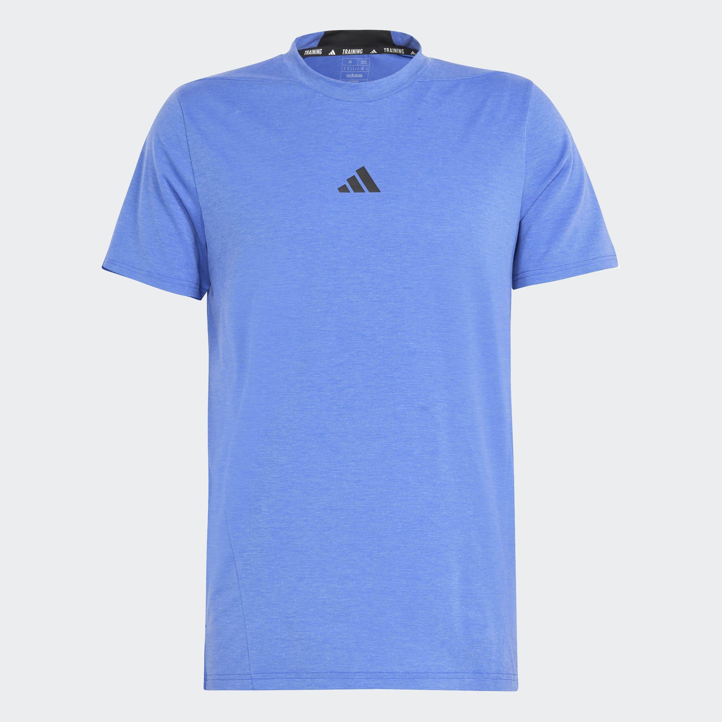 Designed for Training Workout T-Shirt, Blue, A901_ONE, large image number 3