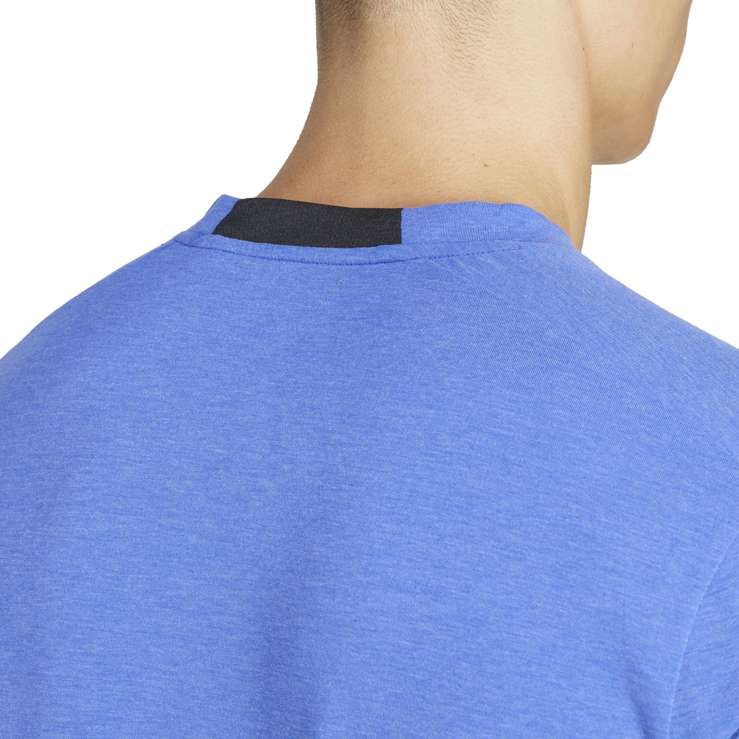 Designed for Training Workout T-Shirt, Blue, A901_ONE, large image number 6