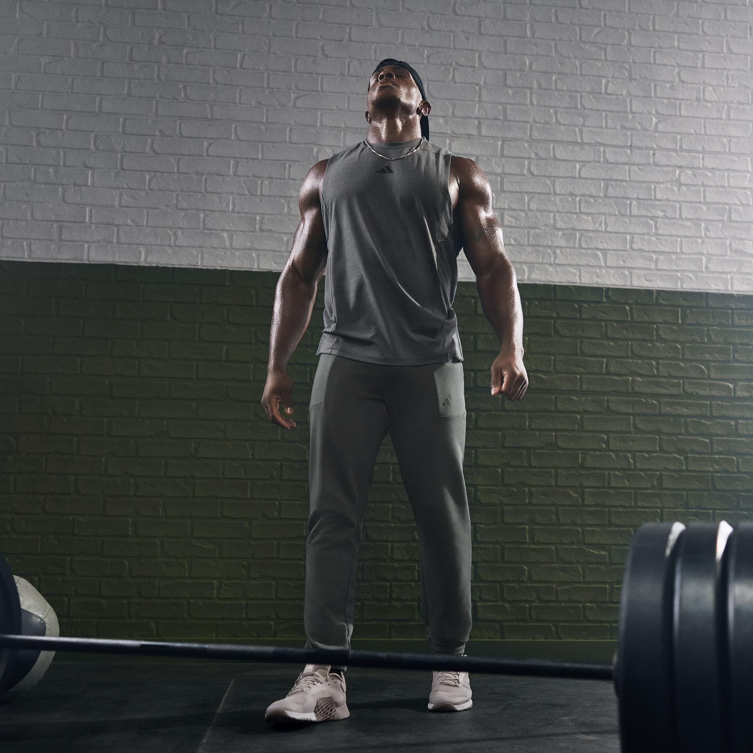 Training Workout Tank Top, Grey, , large image number 11