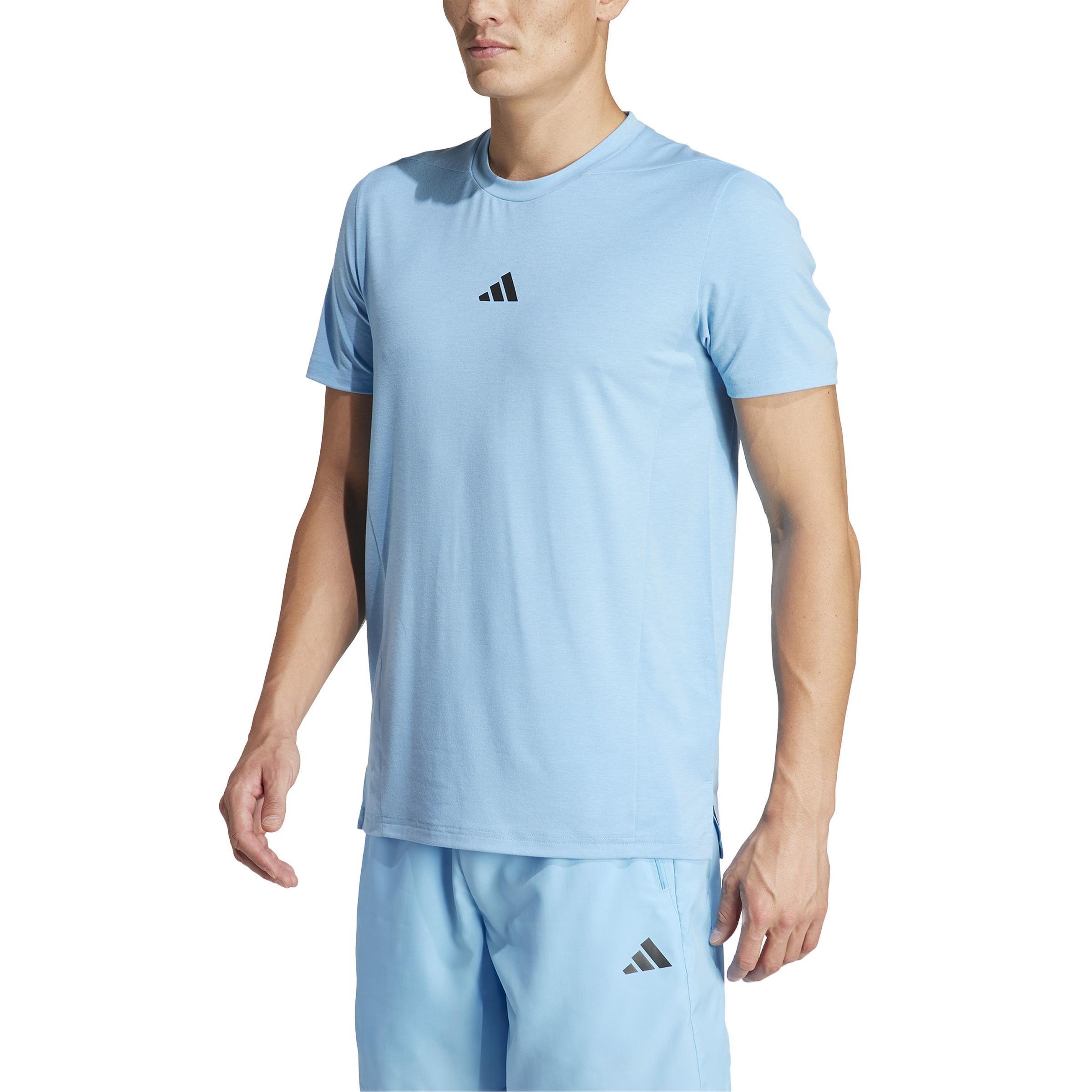 Designed for Training Workout T-Shirt, Blue, A901_ONE, large image number 0