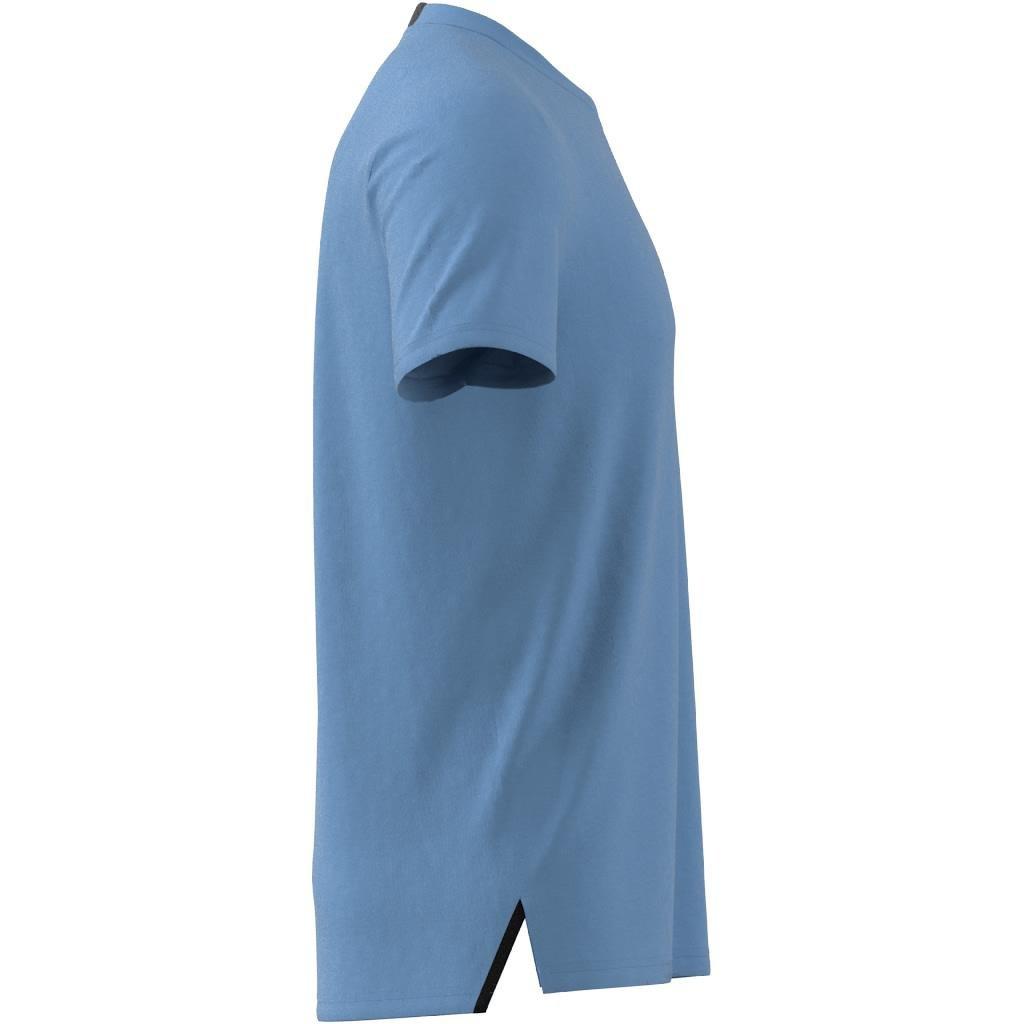 Designed for Training Workout T-Shirt, Blue, A901_ONE, large image number 6