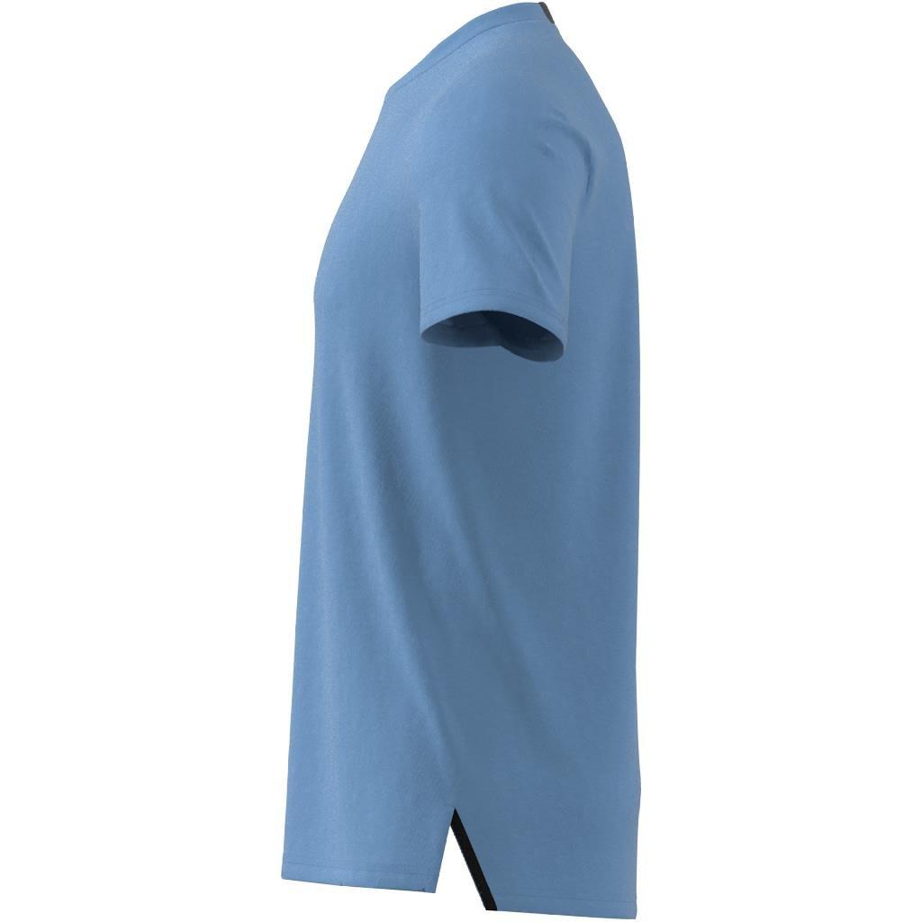 Designed for Training Workout T-Shirt, Blue, A901_ONE, large image number 7