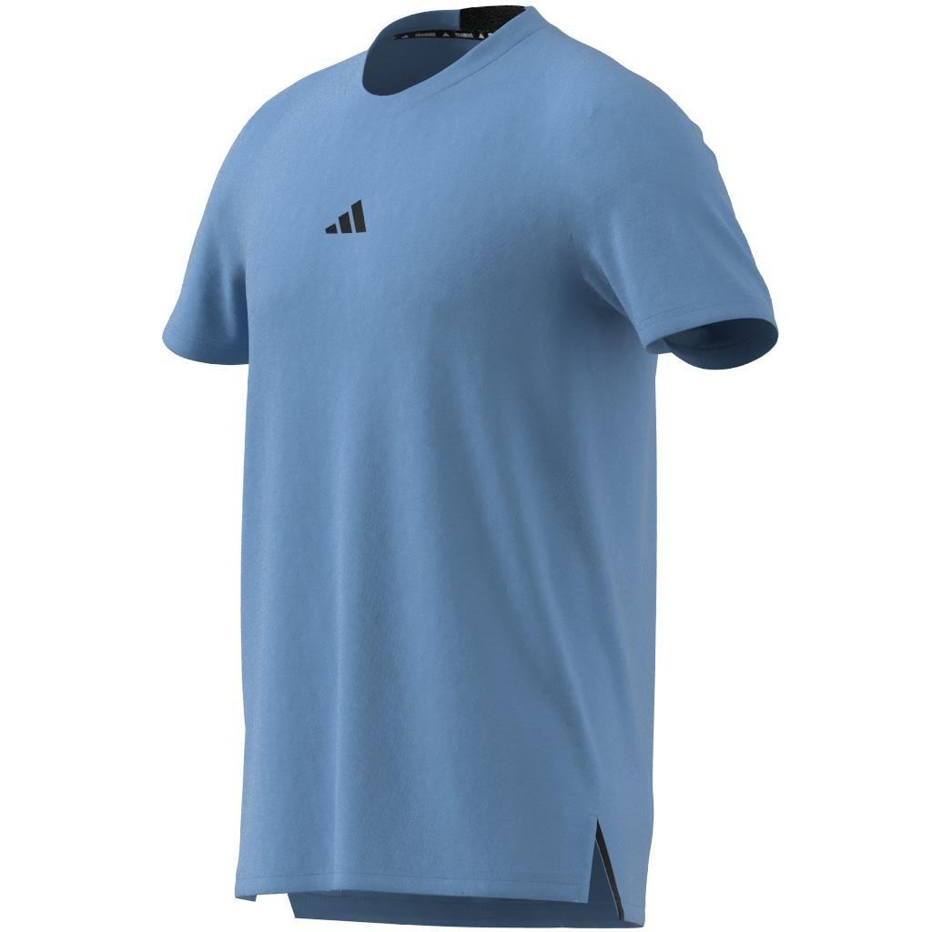 Designed for Training Workout T-Shirt, Blue, A901_ONE, large image number 9