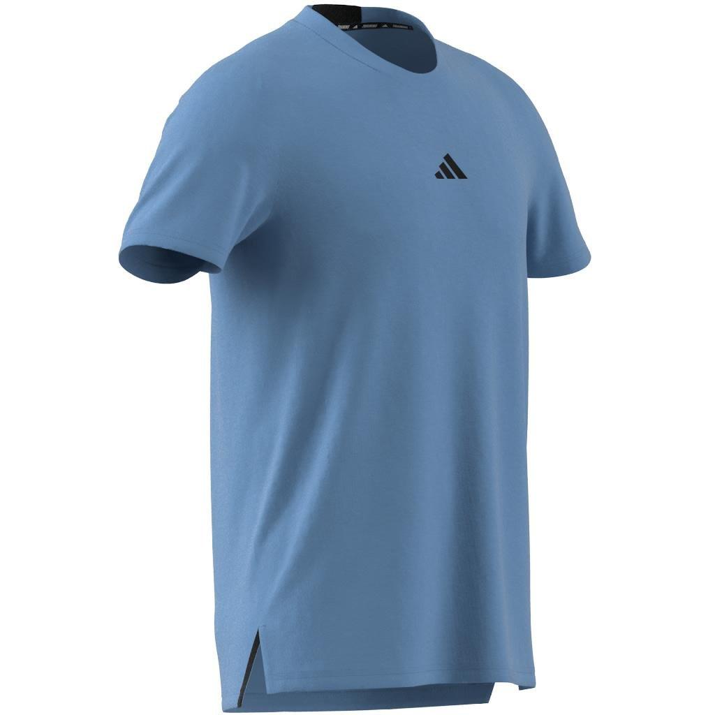 Designed for Training Workout T-Shirt, Blue, A901_ONE, large image number 10