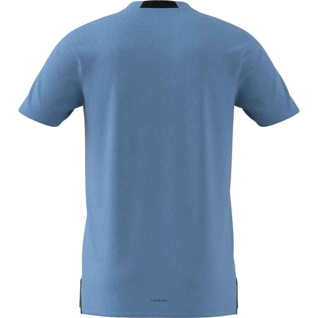 Designed for Training Workout T-Shirt, Blue, A901_ONE, large image number 13