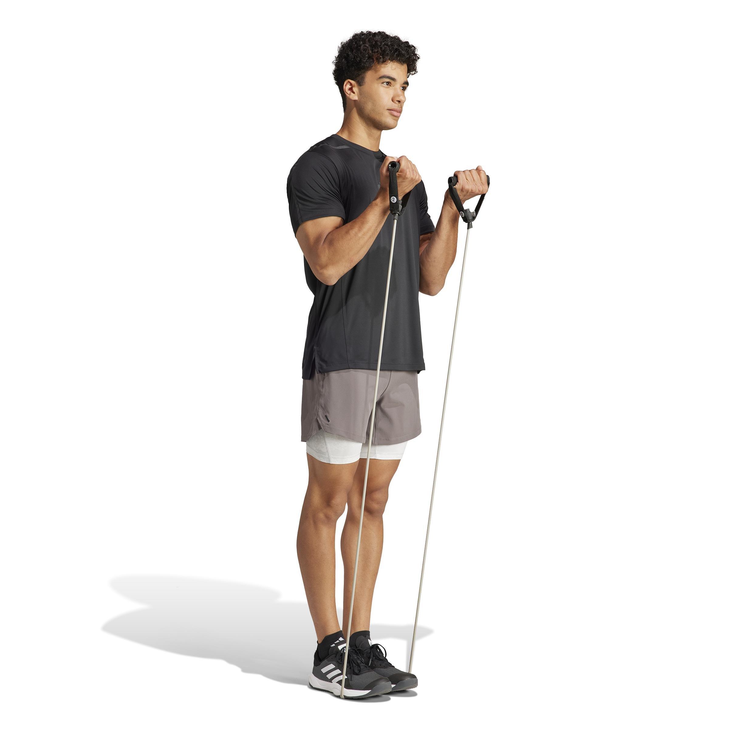 Power Workout 2-in-1 Shorts, Brown, , large image number 7