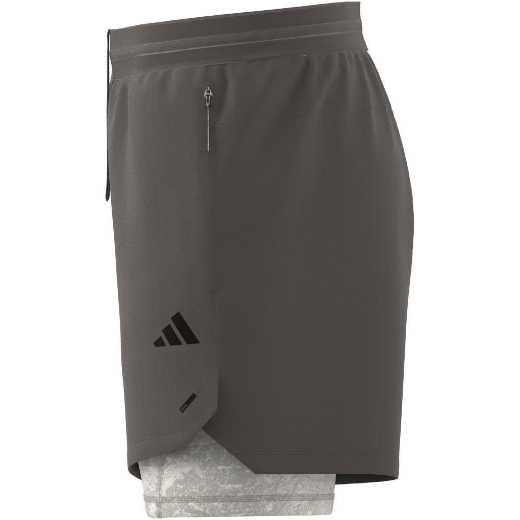 Power Workout 2-in-1 Shorts, Brown, , large image number 11