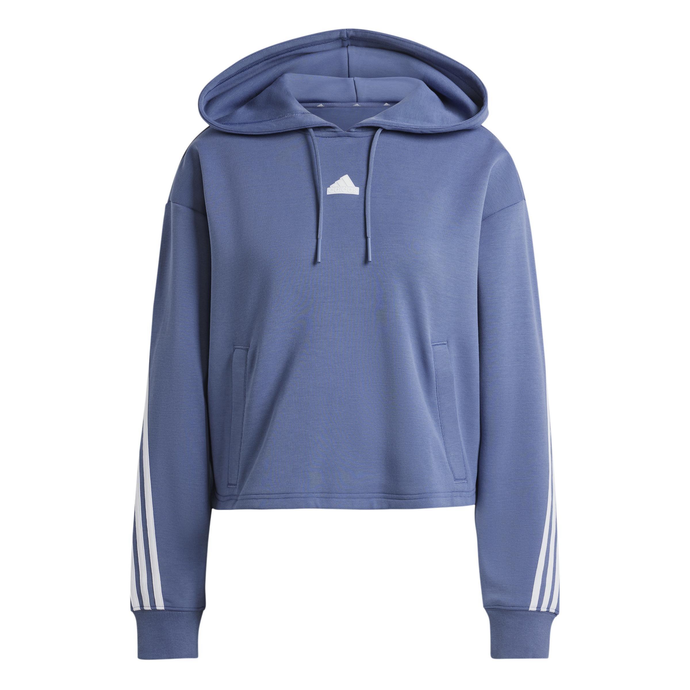 Future Icons 3-Stripes Hoodie, Blue, A901_ONE, large image number 0