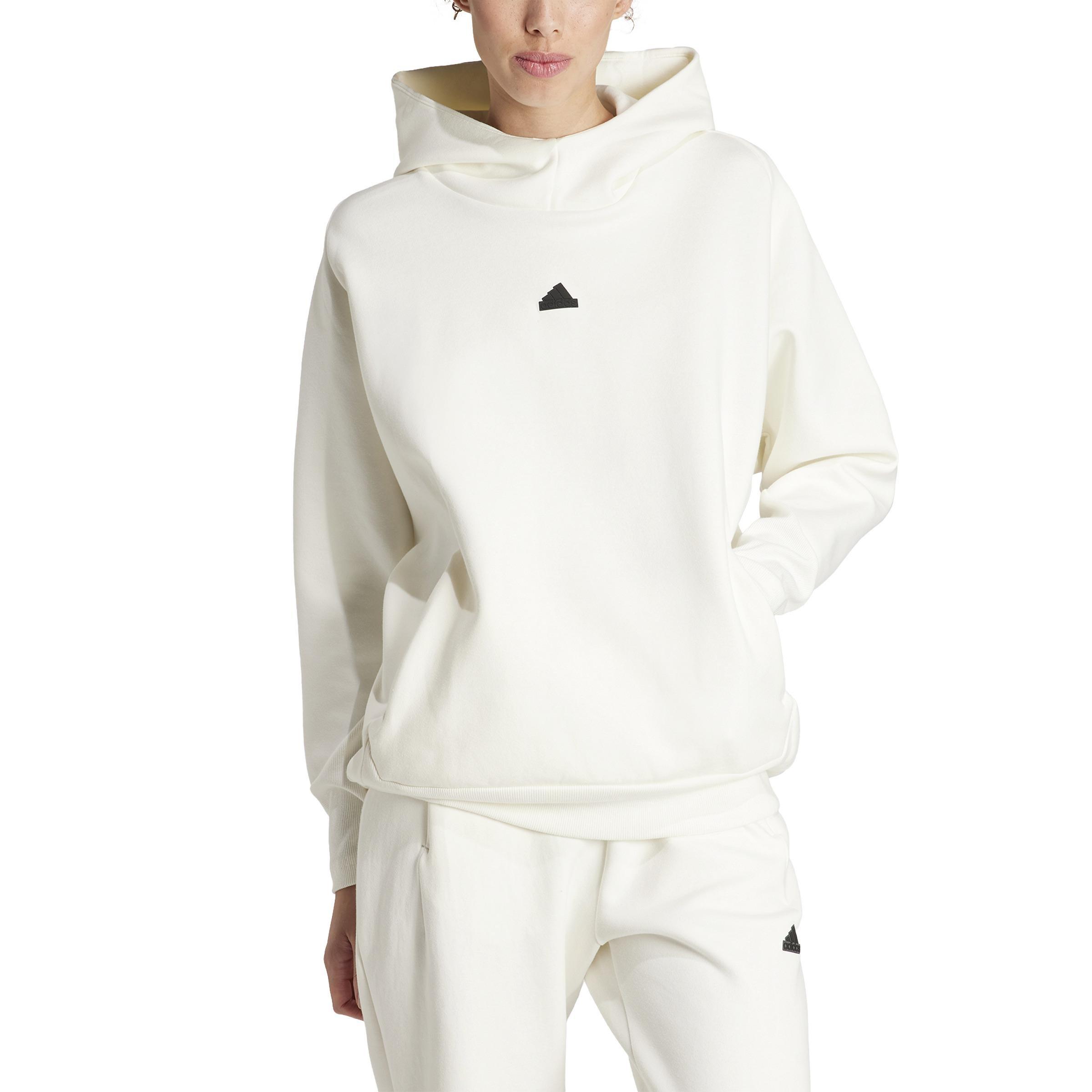adidas Z.N.E. Overhead Hoodie, White, A901_ONE, large image number 1