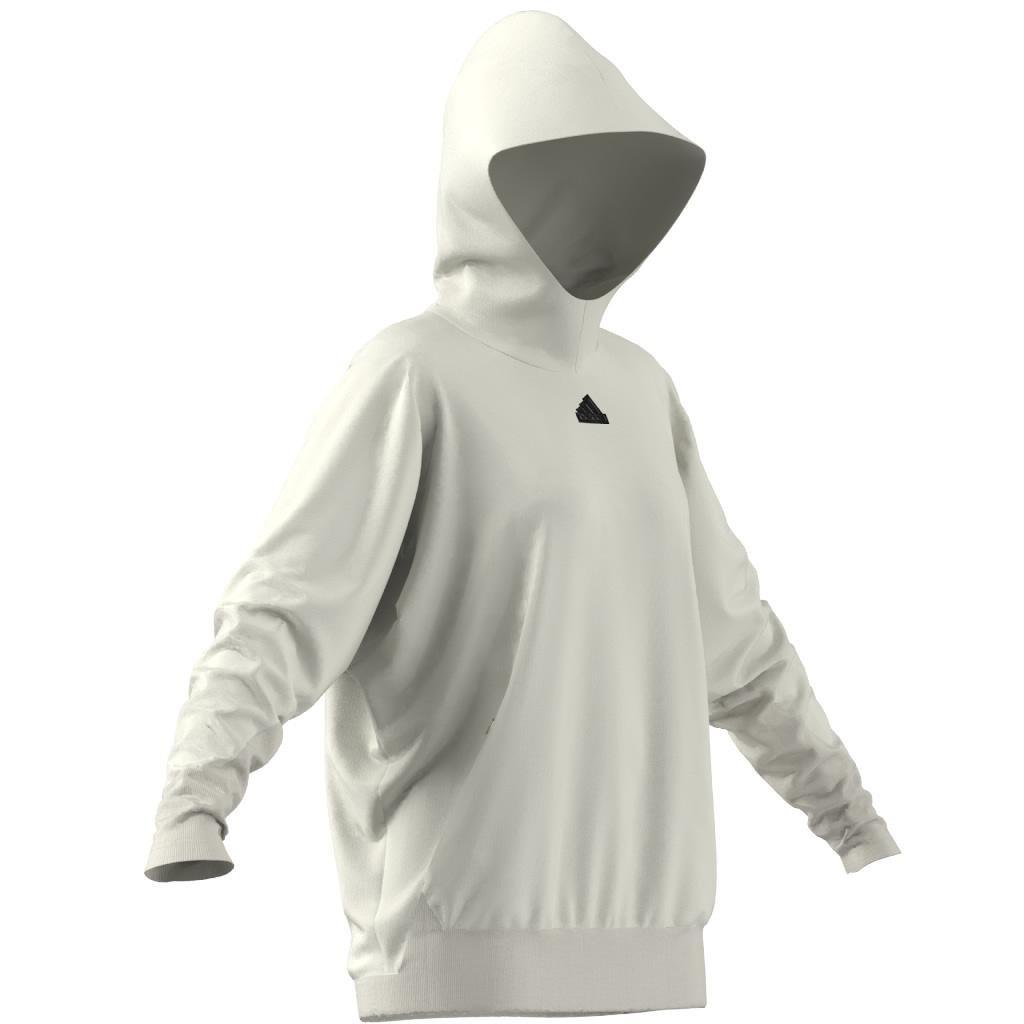 adidas Z.N.E. Overhead Hoodie, White, A901_ONE, large image number 6
