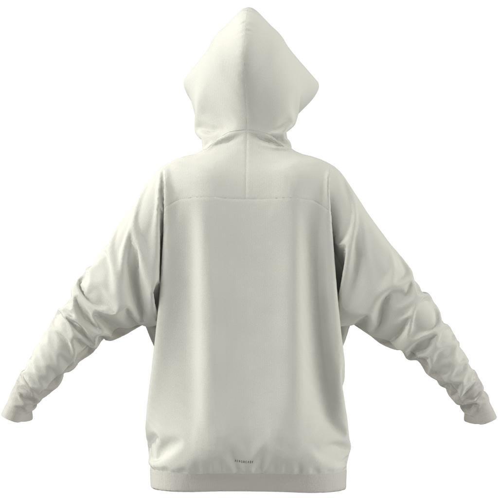 adidas Z.N.E. Overhead Hoodie, White, A901_ONE, large image number 11