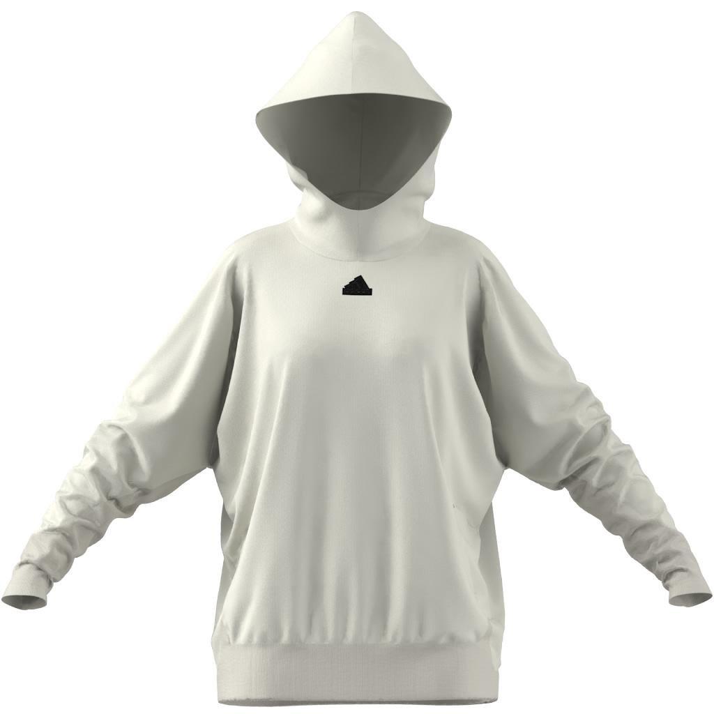 adidas Z.N.E. Overhead Hoodie, White, A901_ONE, large image number 12