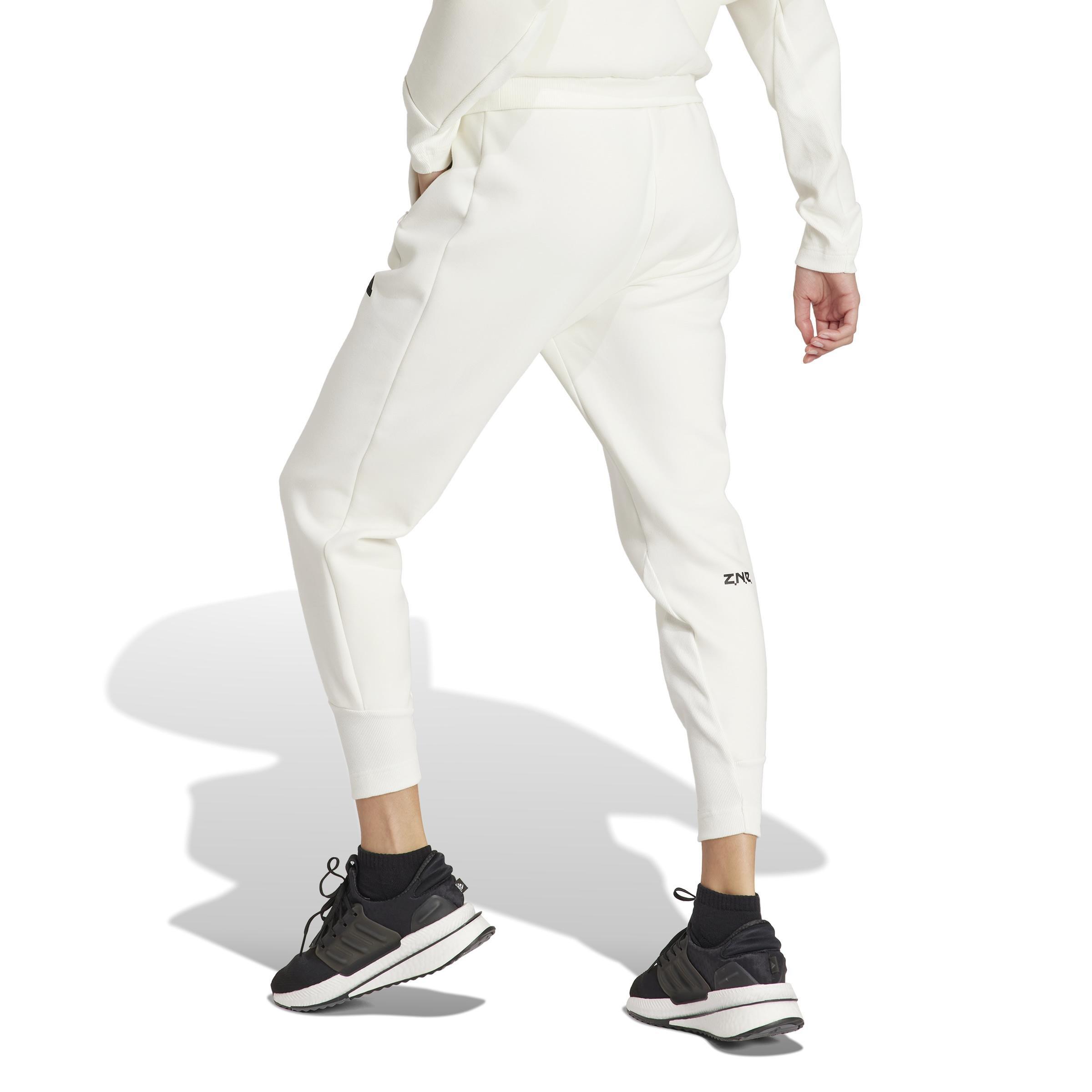 Z.N.E. Tracksuit Bottoms, White, A901_ONE, large image number 2