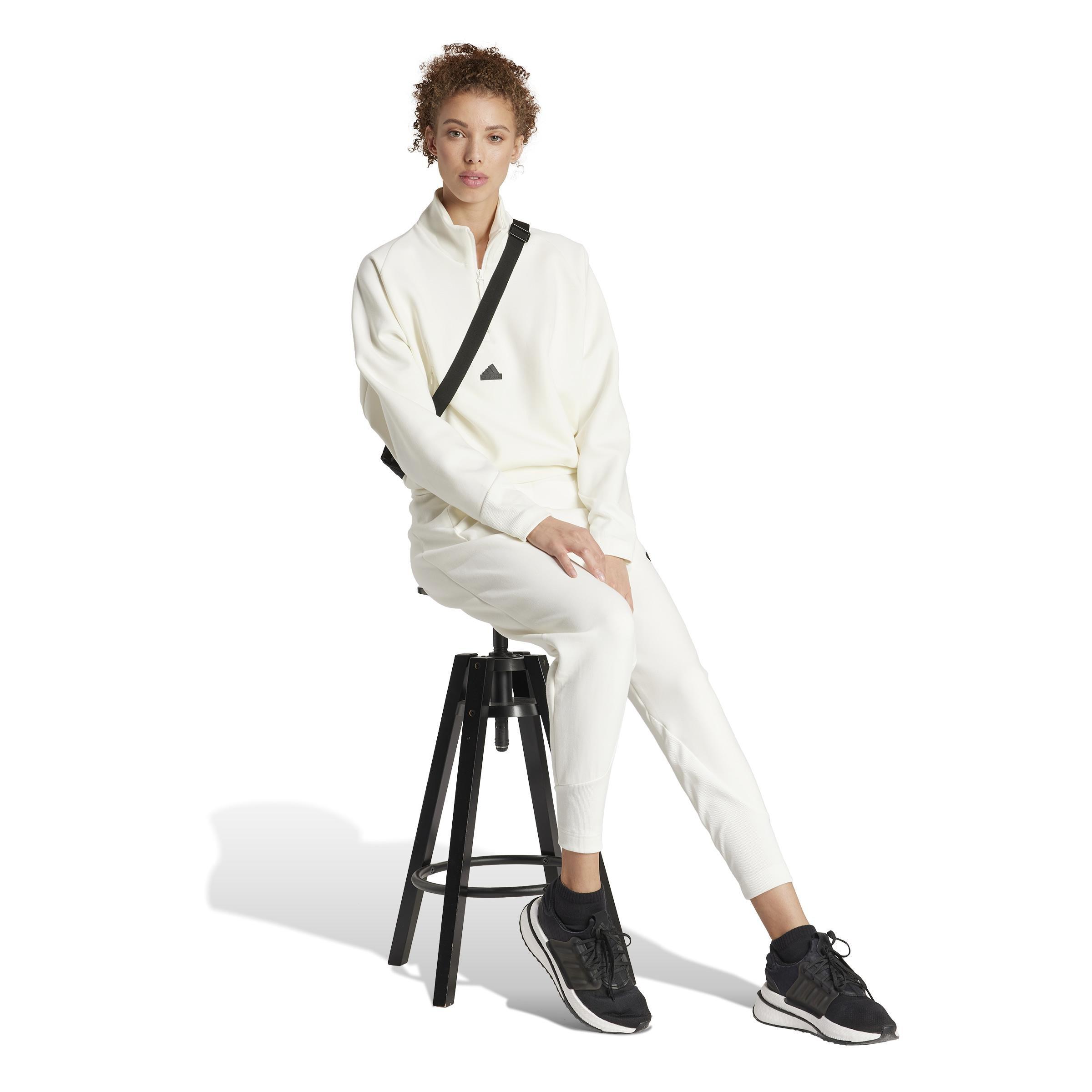 Z.N.E. Tracksuit Bottoms, White, A901_ONE, large image number 5