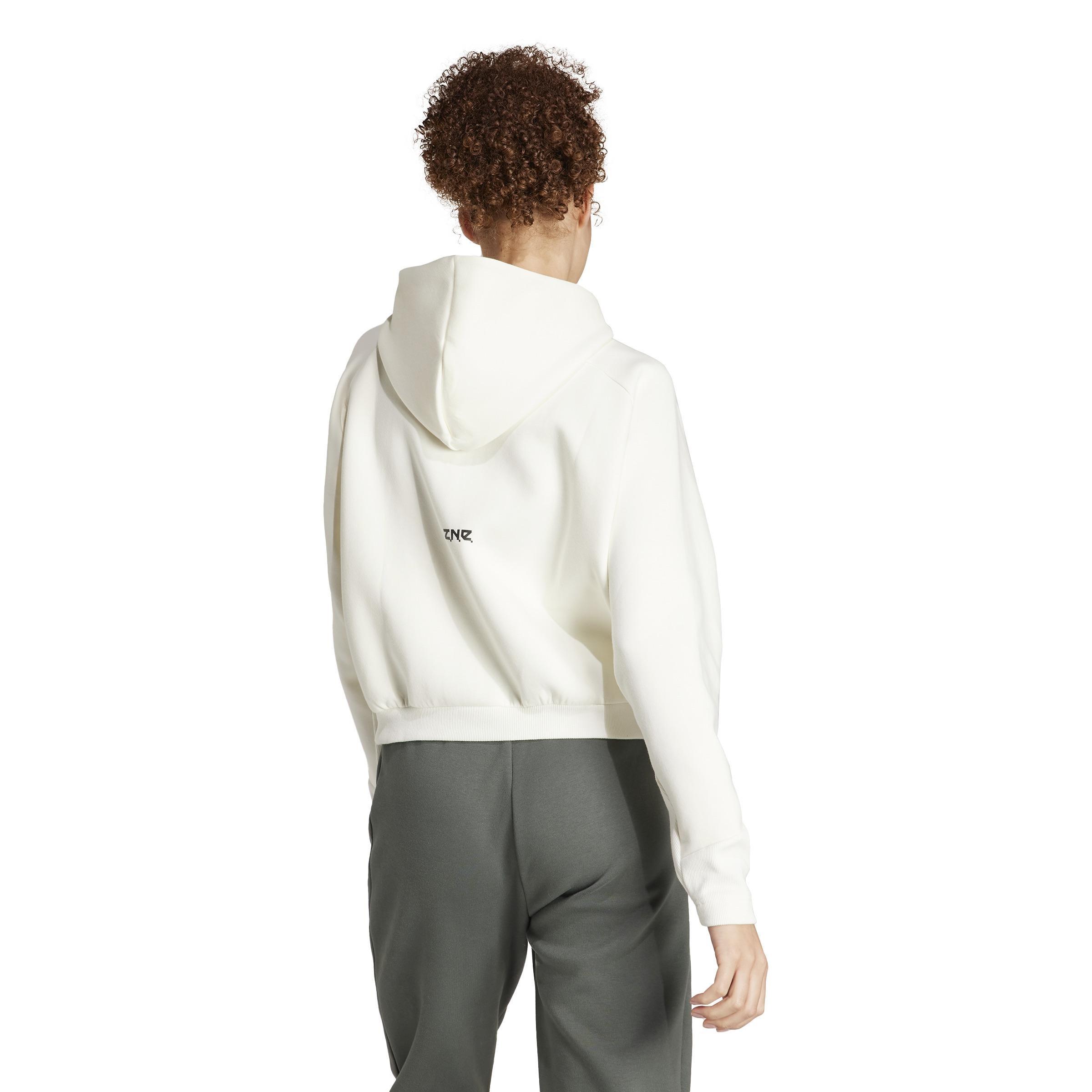 Z.N.E. Full-Zip Hoodie, White, A901_ONE, large image number 3