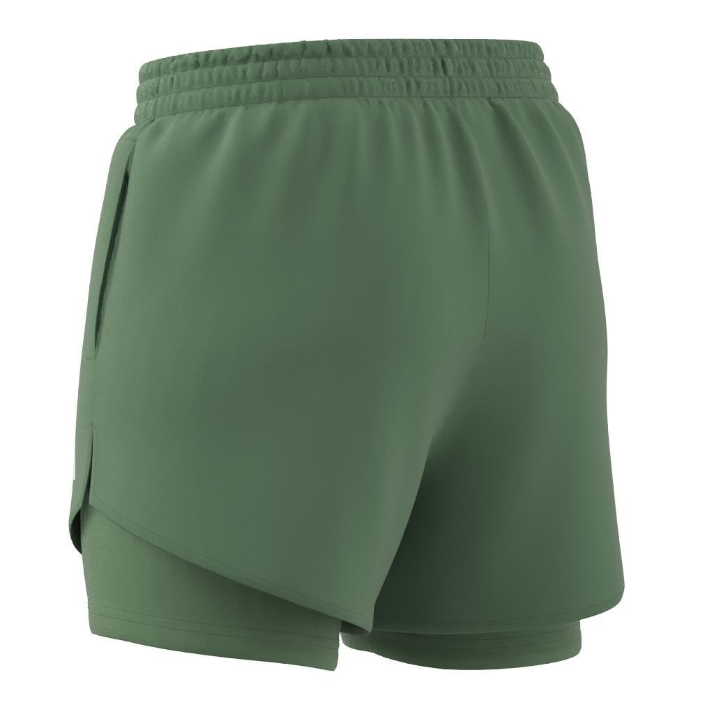 Aeroready Training Minimal Two-In-One Shorts, Green, A901_ONE, large image number 7