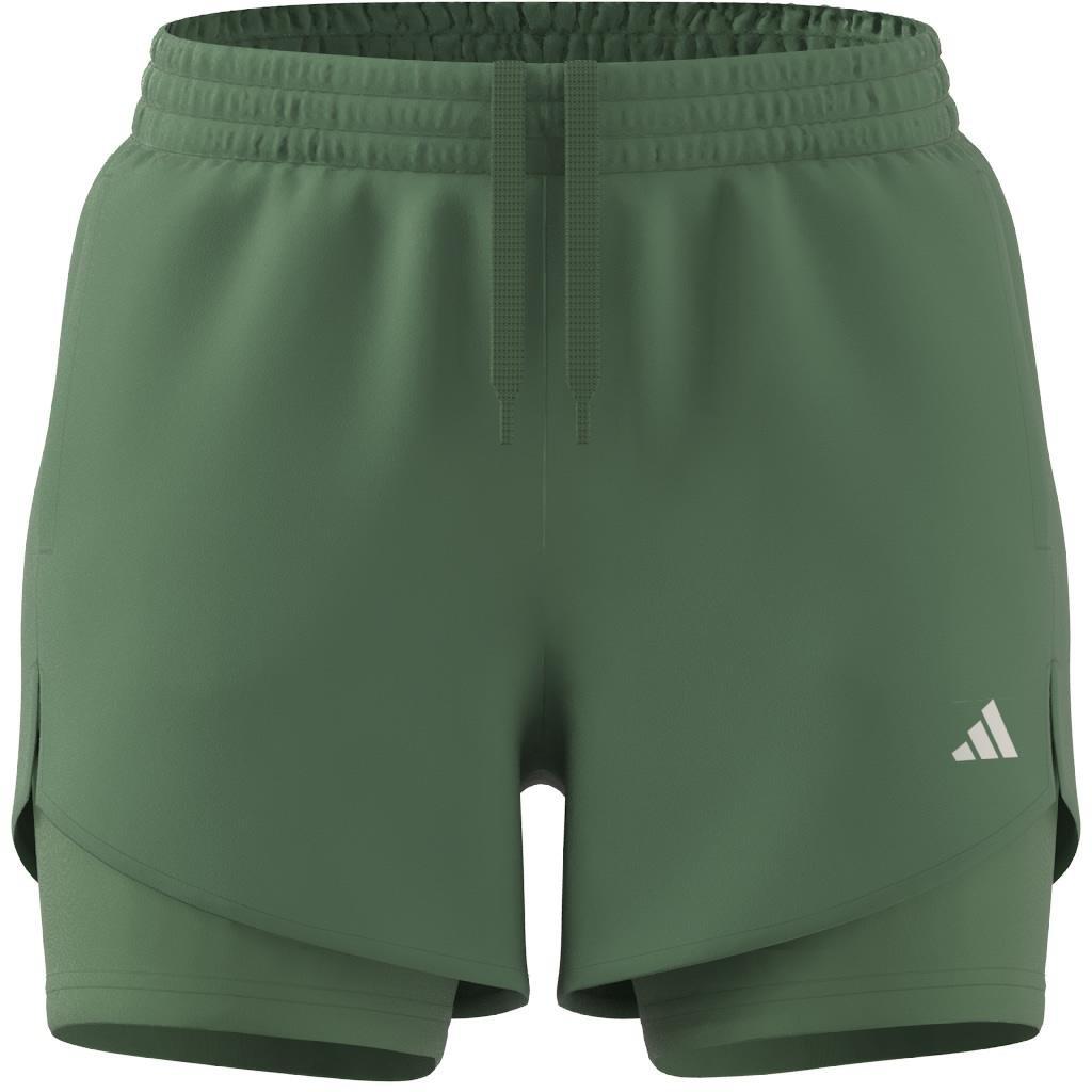 Aeroready Training Minimal Two-In-One Shorts, Green, A901_ONE, large image number 11