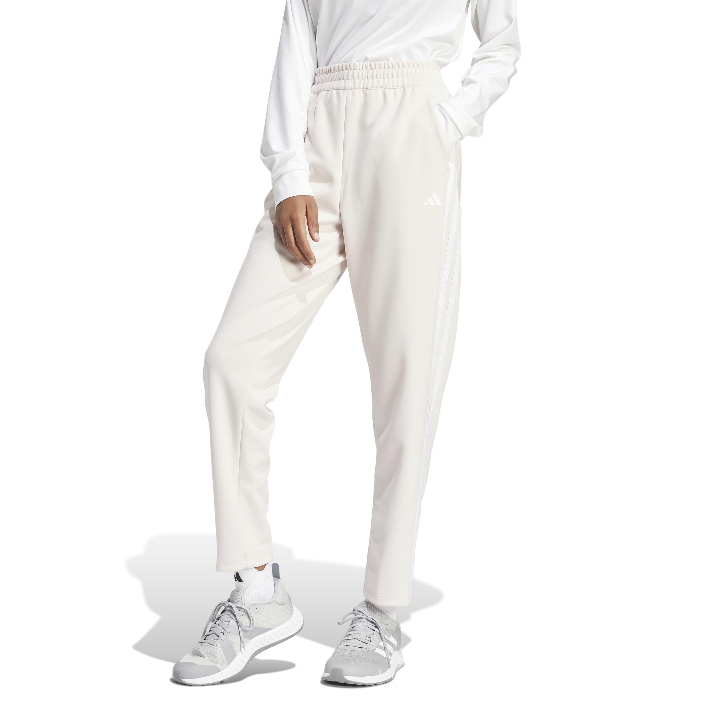 AEROREADY Train Essentials 3-Stripes Joggers, Pink, , large image number 7