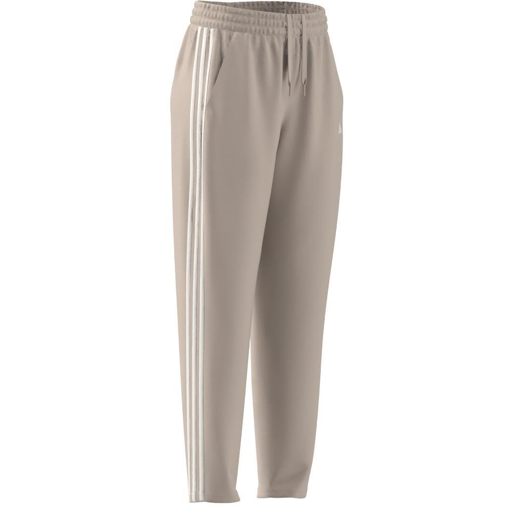 AEROREADY Train Essentials 3-Stripes Joggers, Pink, , large image number 9