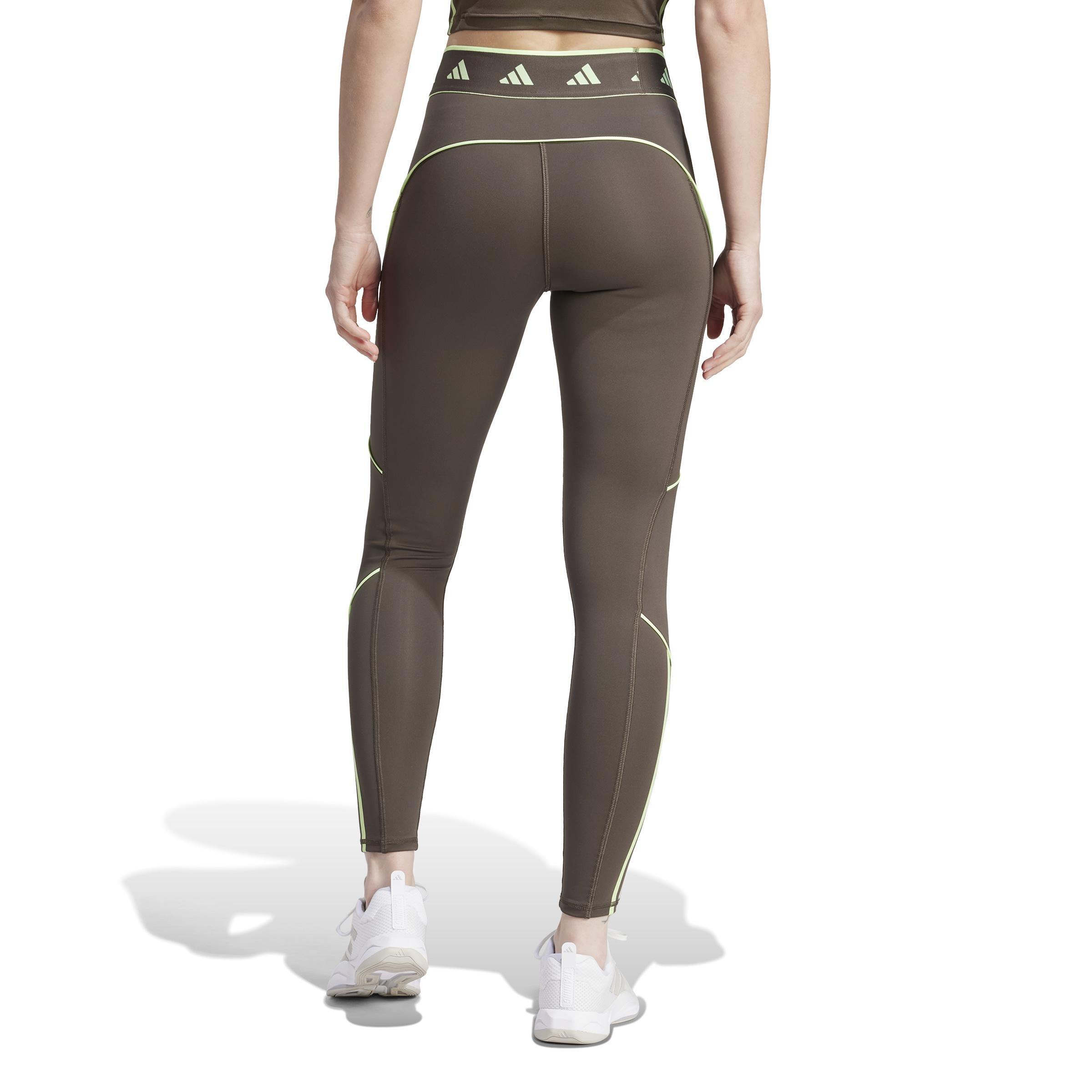 Hyperglam Color Pop Full-Length Leggings, Green, , large image number 2