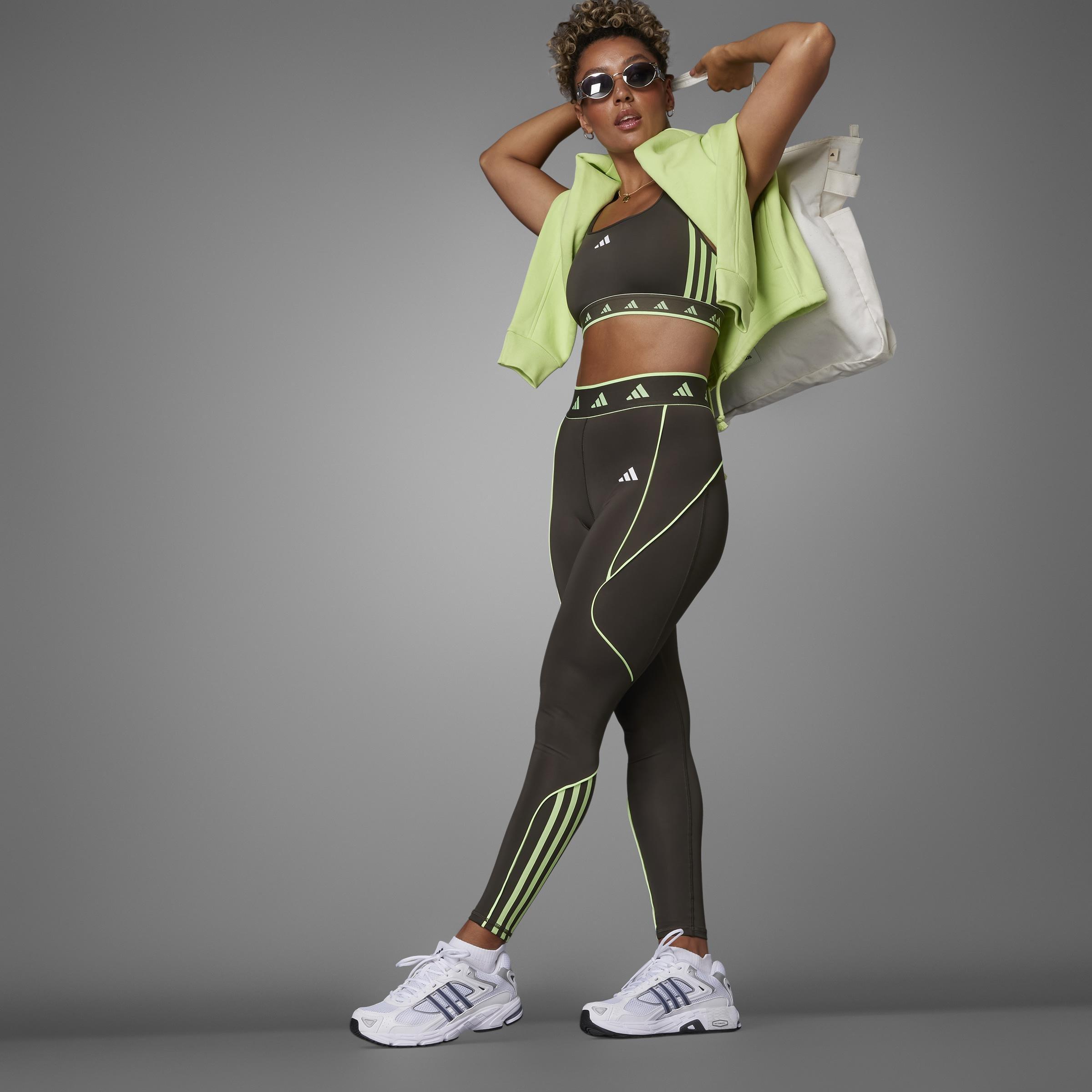 Hyperglam Color Pop Full-Length Leggings, Green, , large image number 12