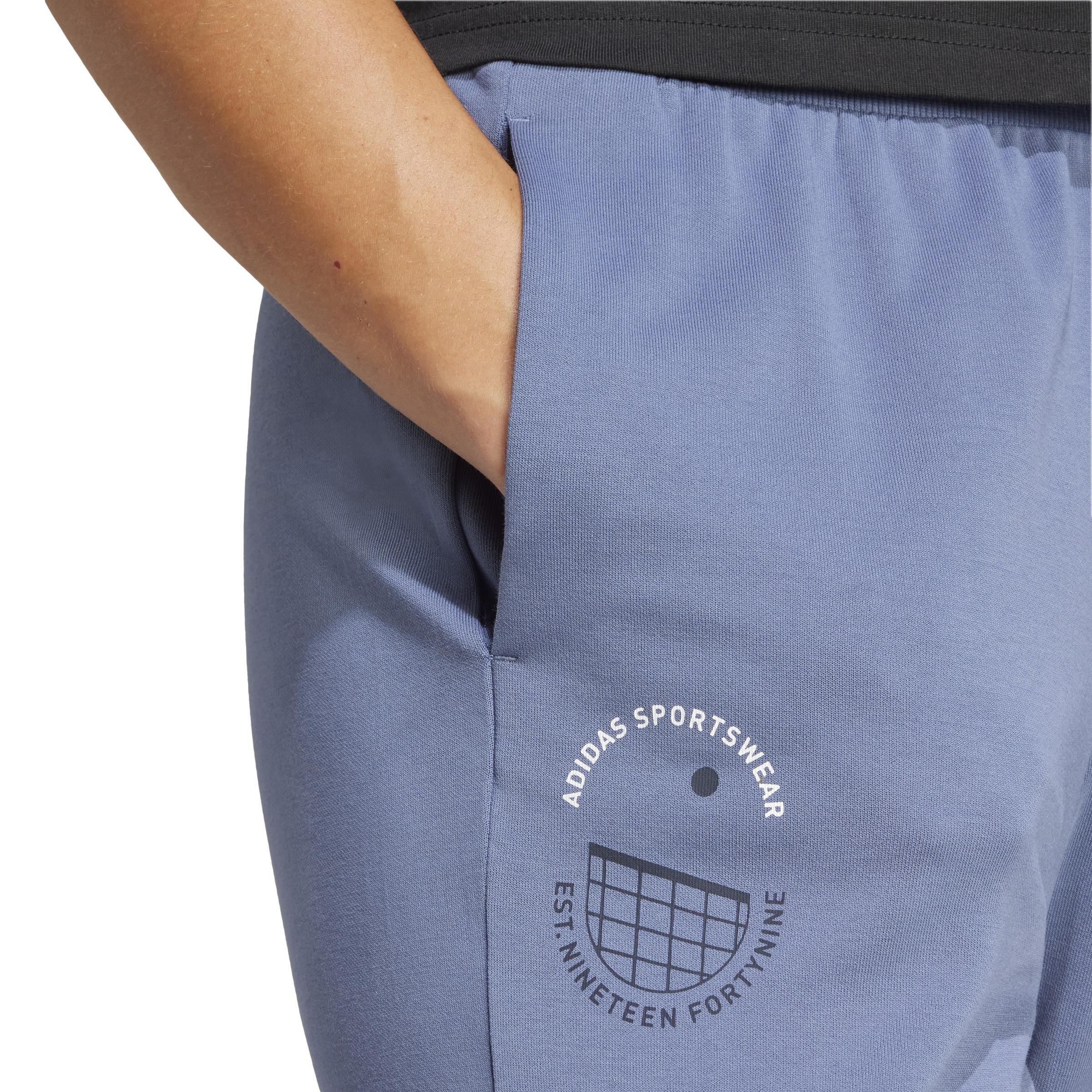 Sportswear Resort Graphic Straight-Leg Joggers, Blue, A901_ONE, large image number 4