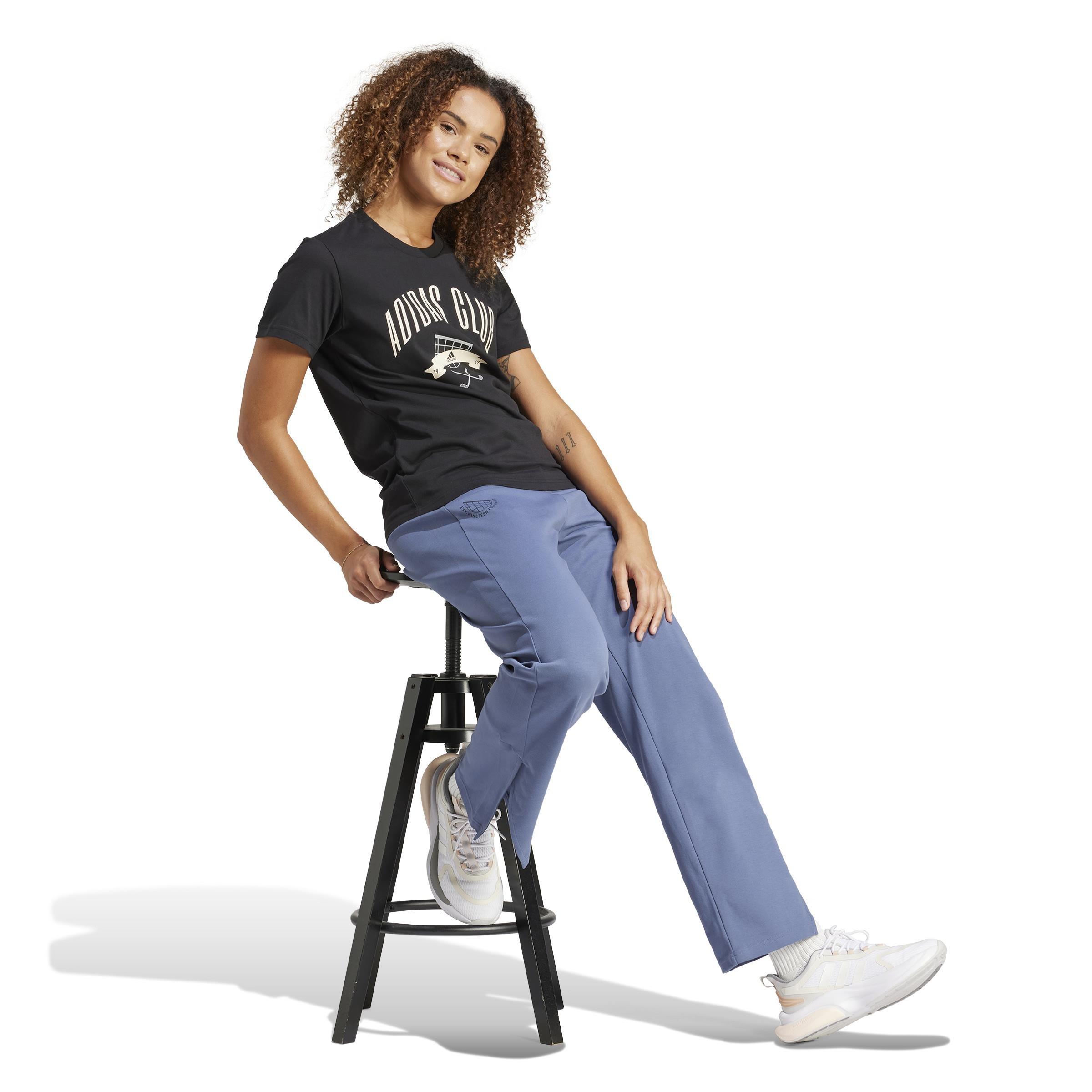 Sportswear Resort Graphic Straight-Leg Joggers, Blue, A901_ONE, large image number 6