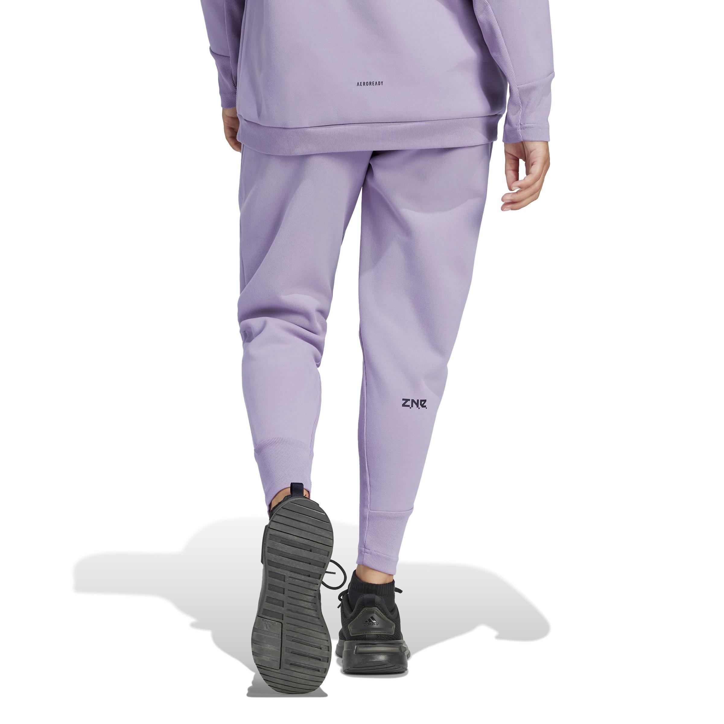 Z.N.E. Winterized Tracksuit Bottoms, Purple, A901_ONE, large image number 2