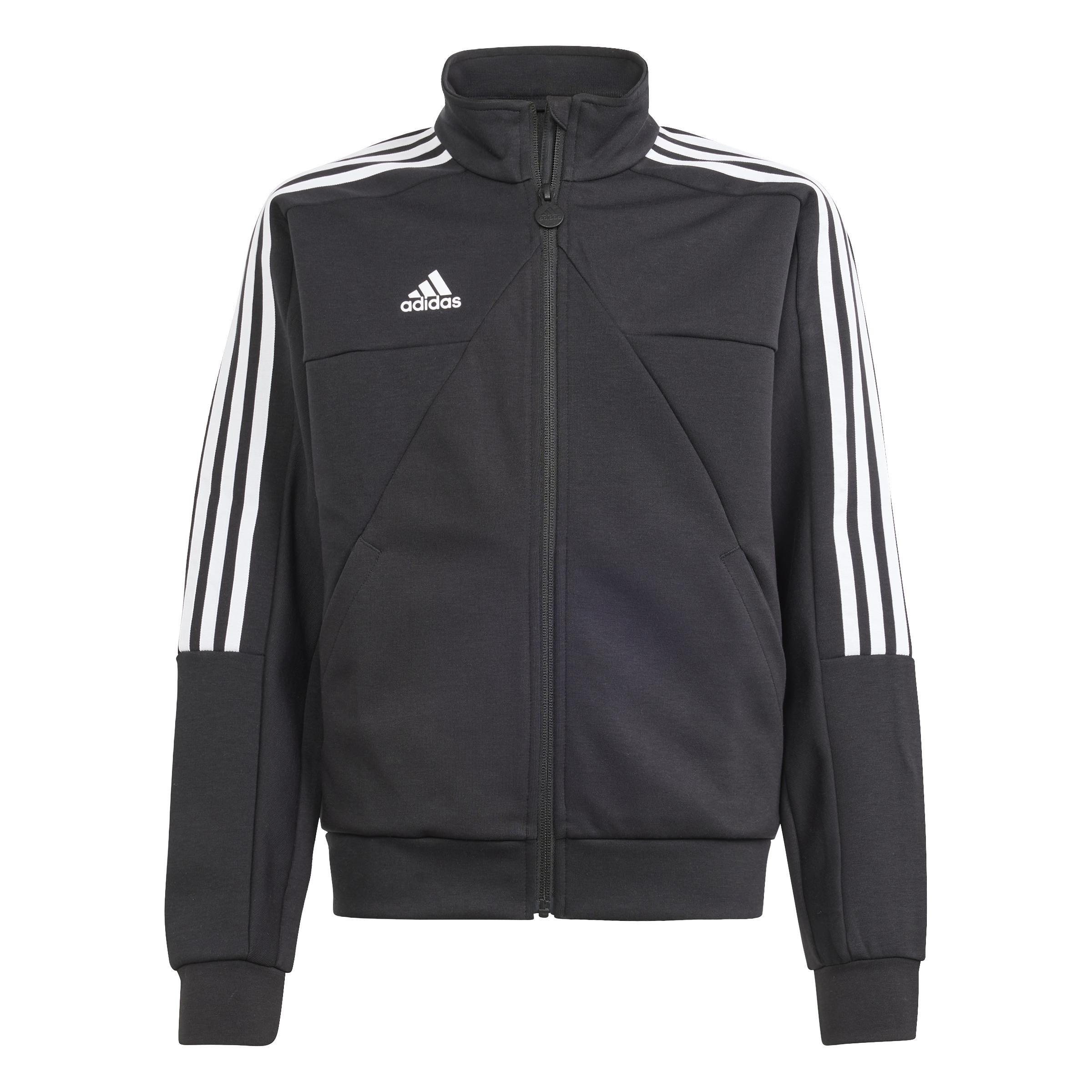 Unisex Kids Tiro Track Jacket, Black, , large image number 1