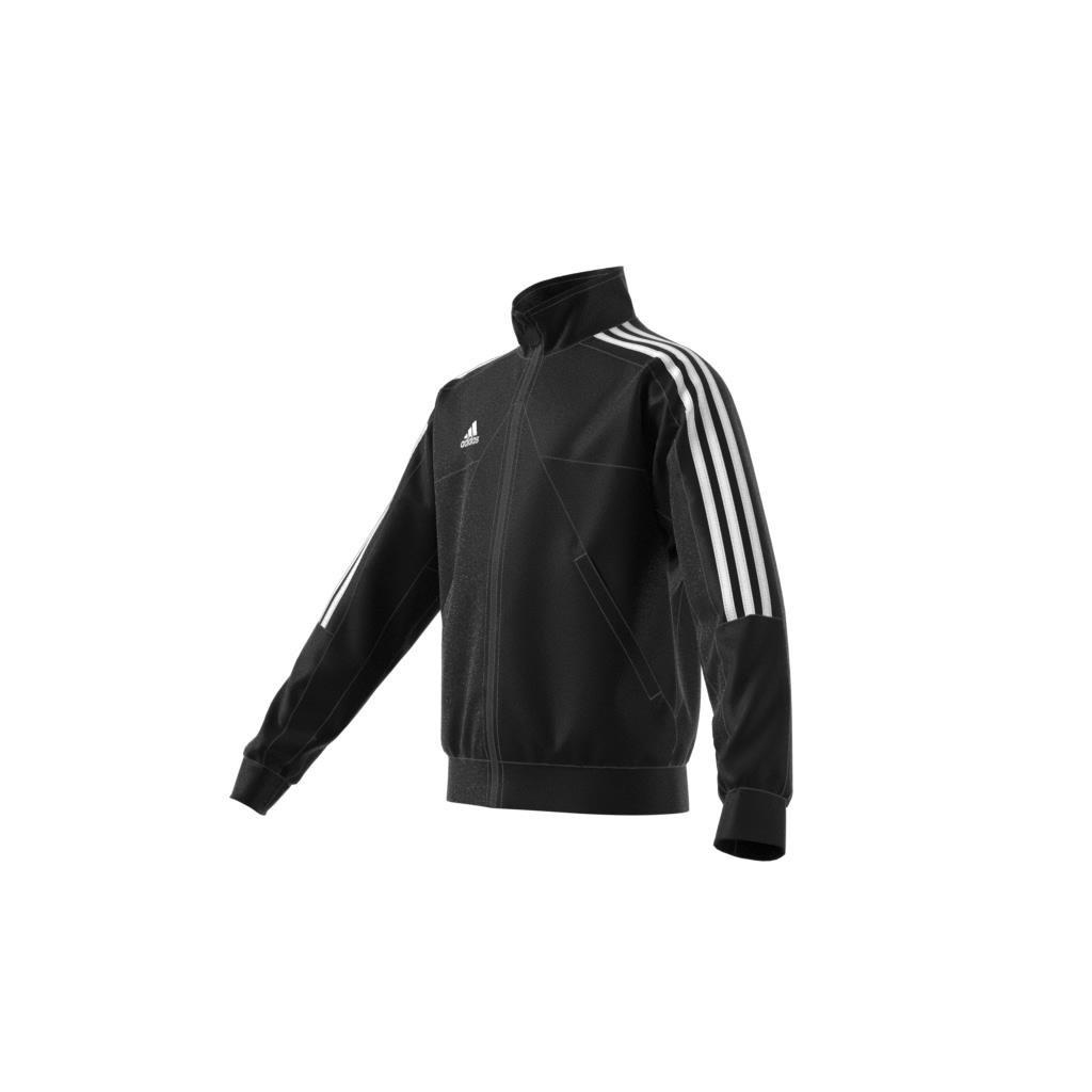 Unisex Kids Tiro Track Jacket, Black, , large image number 8